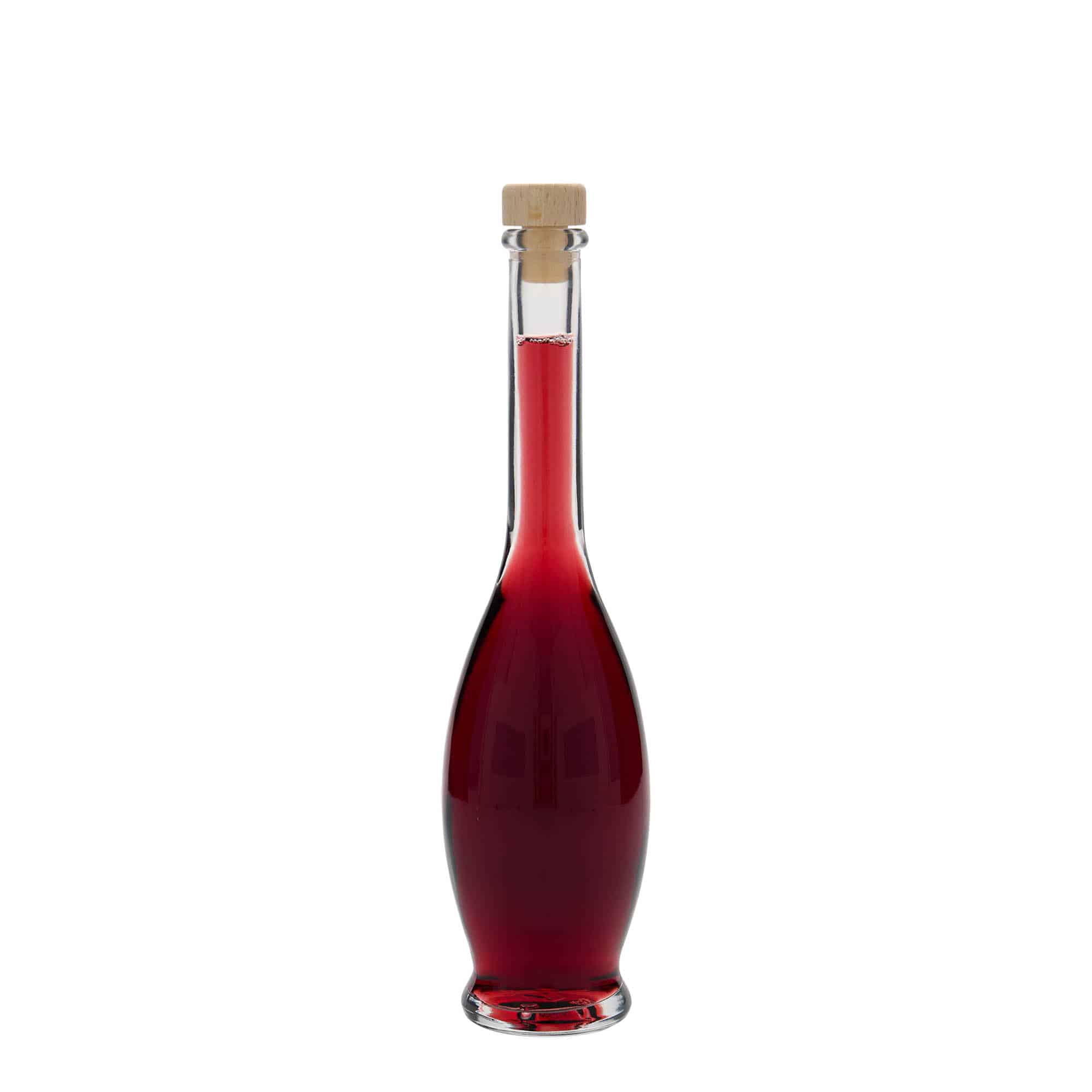 100 ml sklená fľaša „Gina“, hrdlo: korok