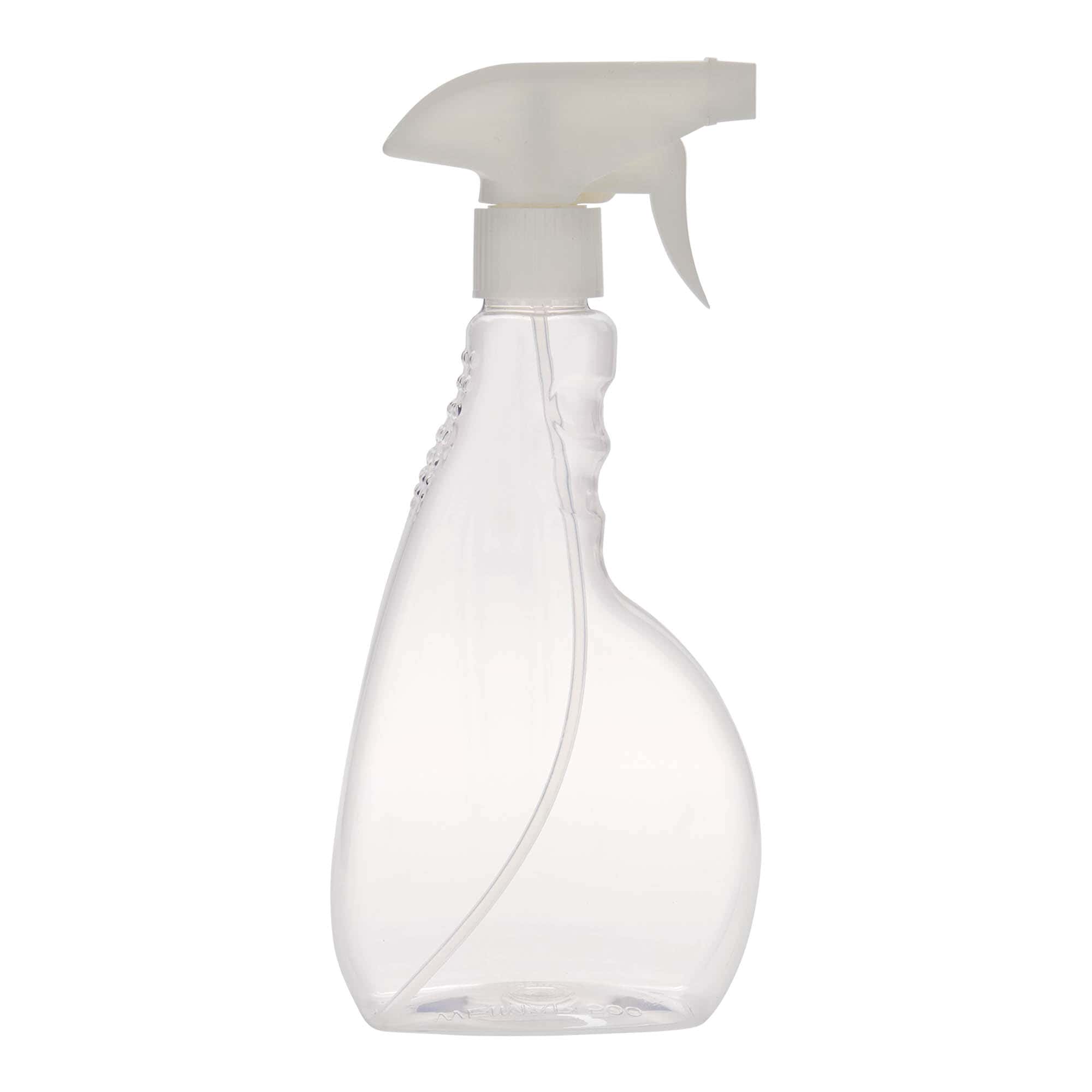 500 ml PET rozprašovacia fľaša „Piccobello“, obdĺžniková, plast, hrdlo: skrutkovací uzáver