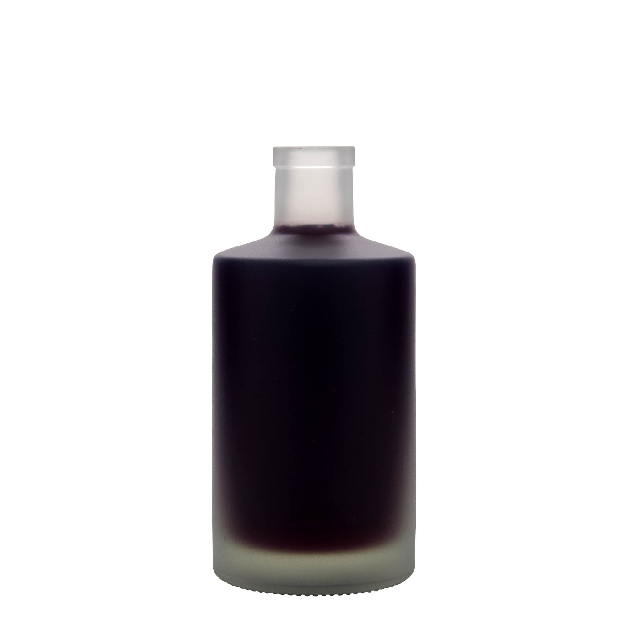 500 ml sklenená fľaša 'Caroline', mrazená, hrdlo: korok