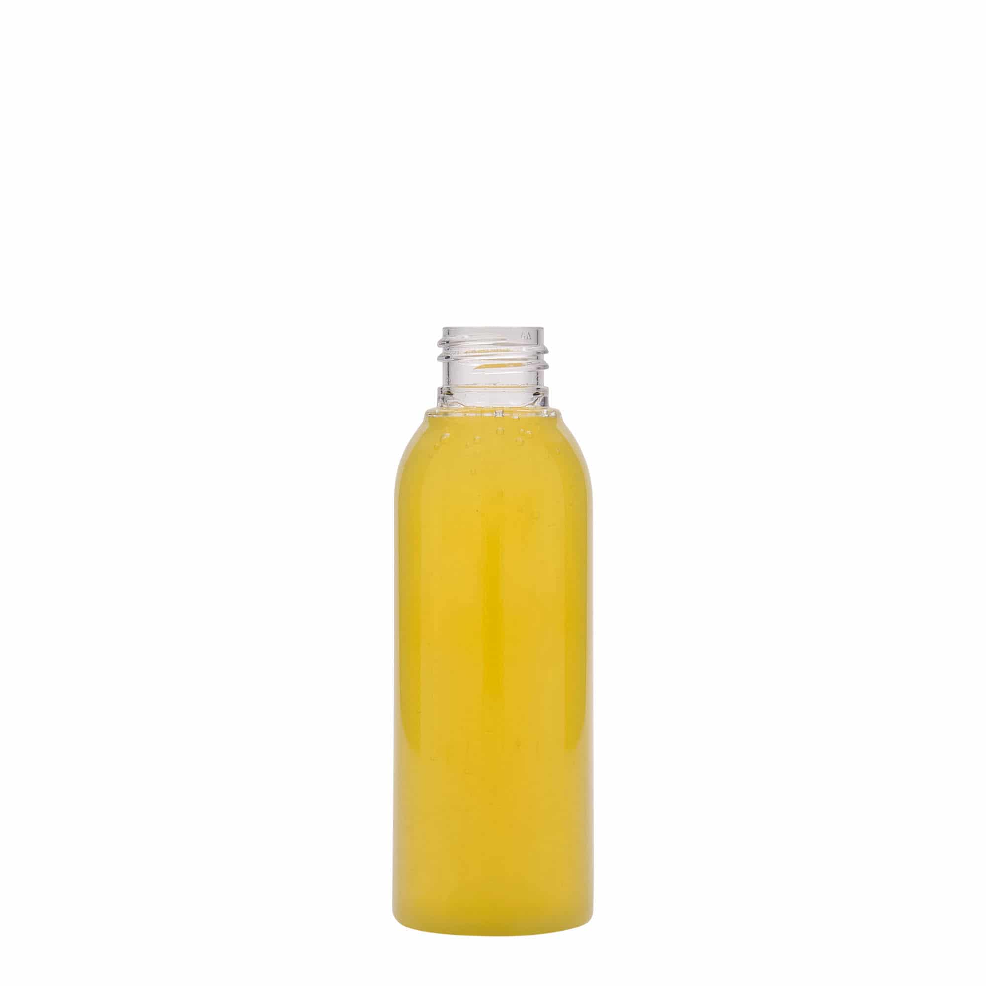 125 ml PET fľaša „Pegasus“, plast, hrdlo: 24/410