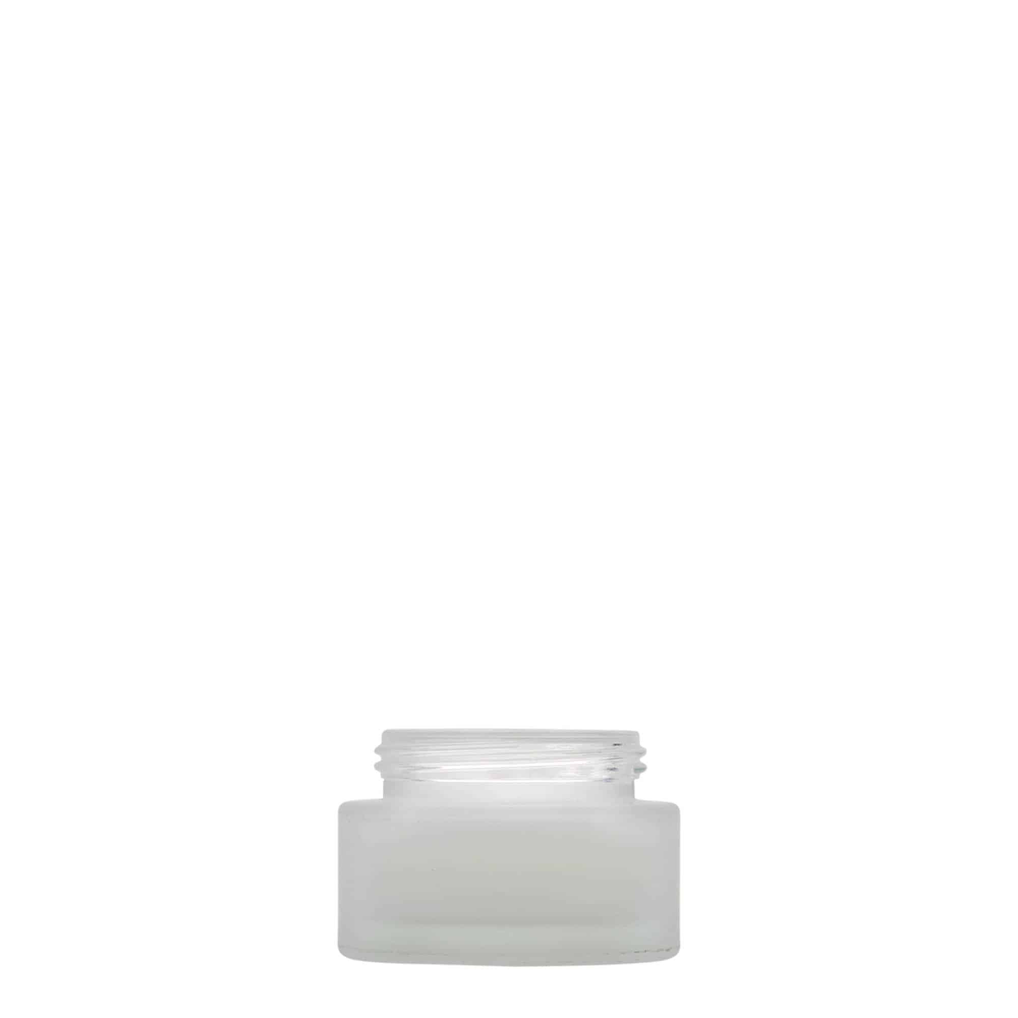 15 ml téglik „Platin Edition“, sklený, ľadová, hrdlo: skrutkovací uzáver