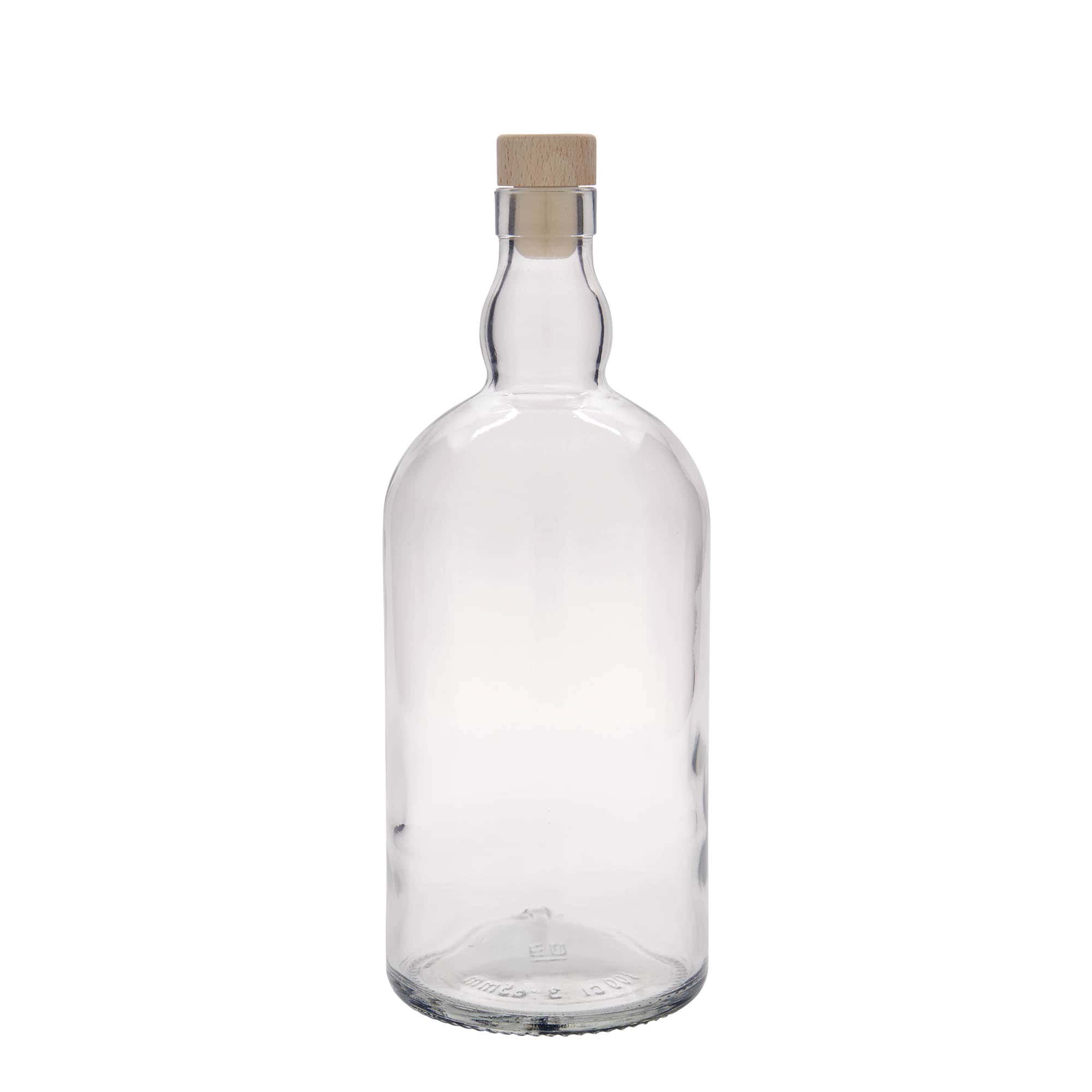 1000 ml sklená fľaša „Aberdeen“, hrdlo: korok