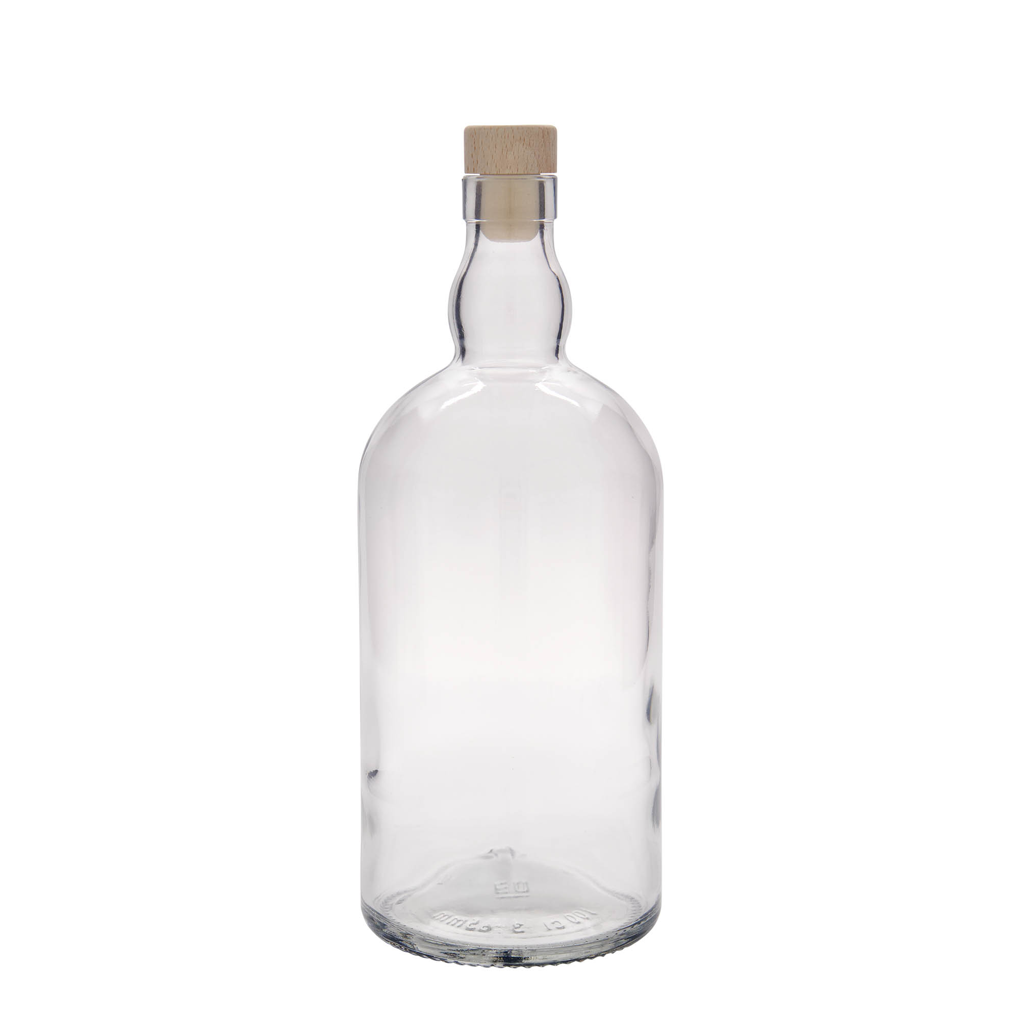 1000 ml sklenená fľaša 'Aberdeen', hrdlo: korkové