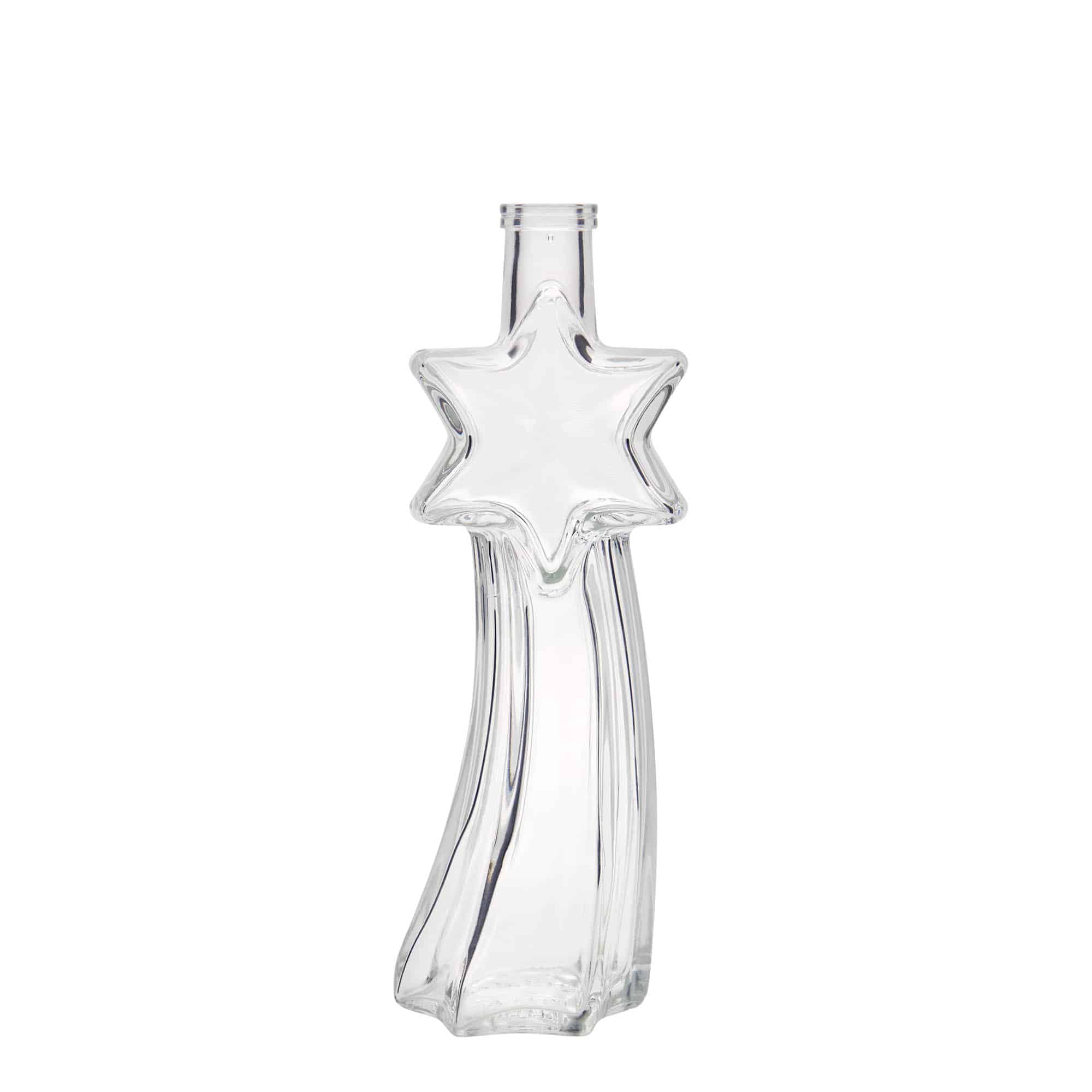 200 ml sklenená fľaša 'Sternschnuppe', hrdlo: korok