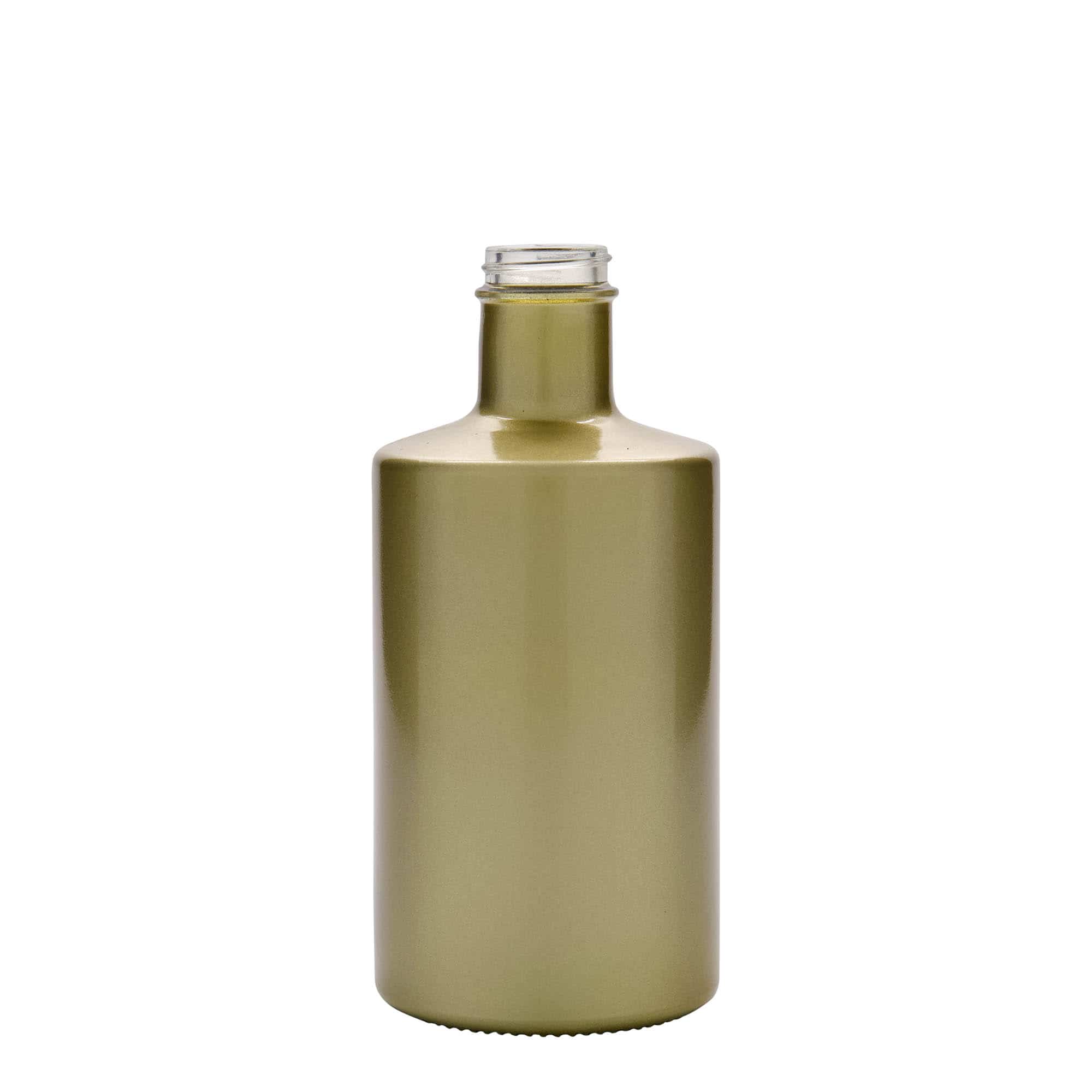 500 ml sklená fľaša „Caroline“, zlatá farba, hrdlo: GPI 33 500 ml sklená fľaša „Caroline“, zlatá farba, hrdlo: GPI 33