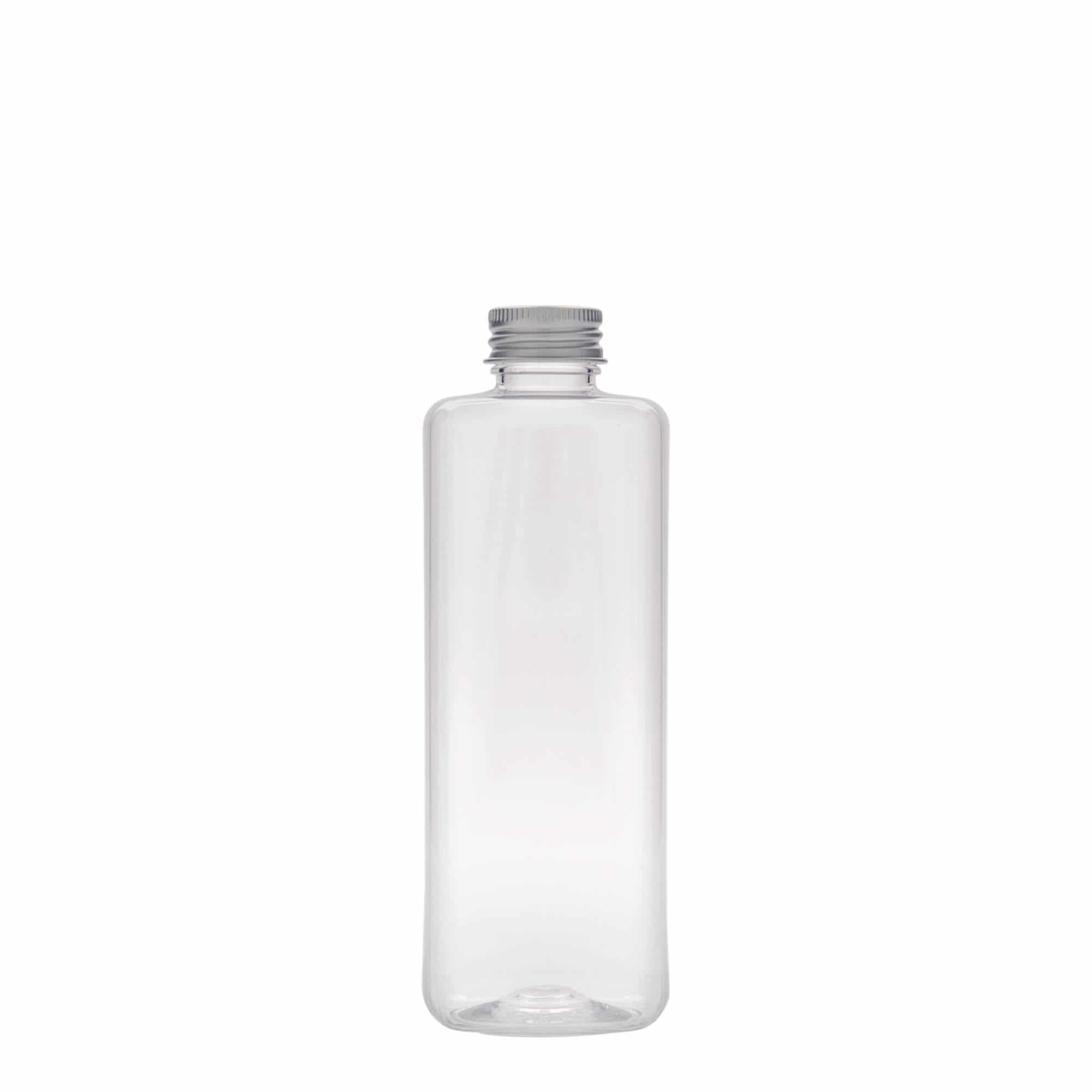300 ml PET fľaša „Karl“, štvorcová, plast, hrdlo: GPI 24/410