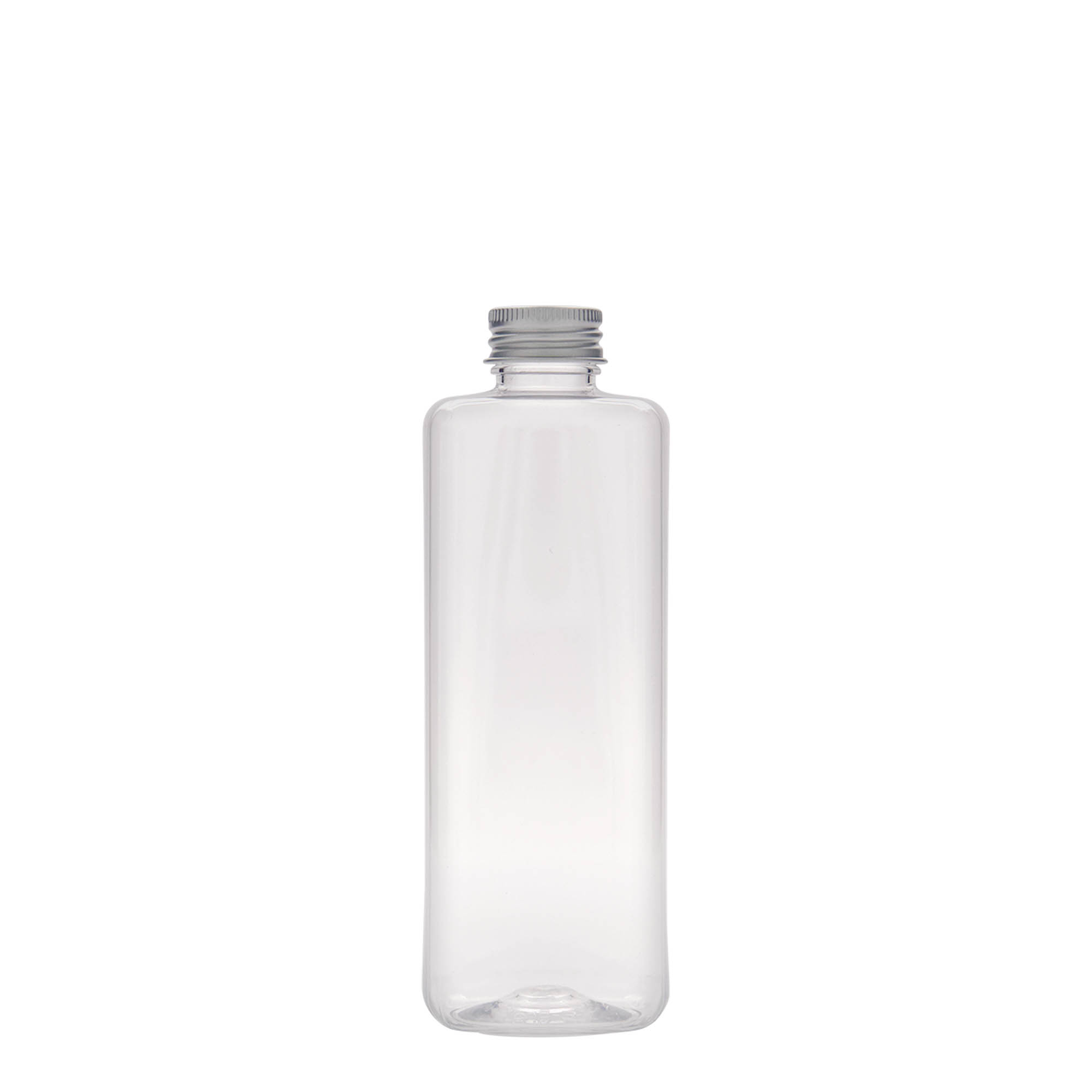 300 ml PET fľaša 'Karl', štvorcová, plastová, hrdlo: 24/410