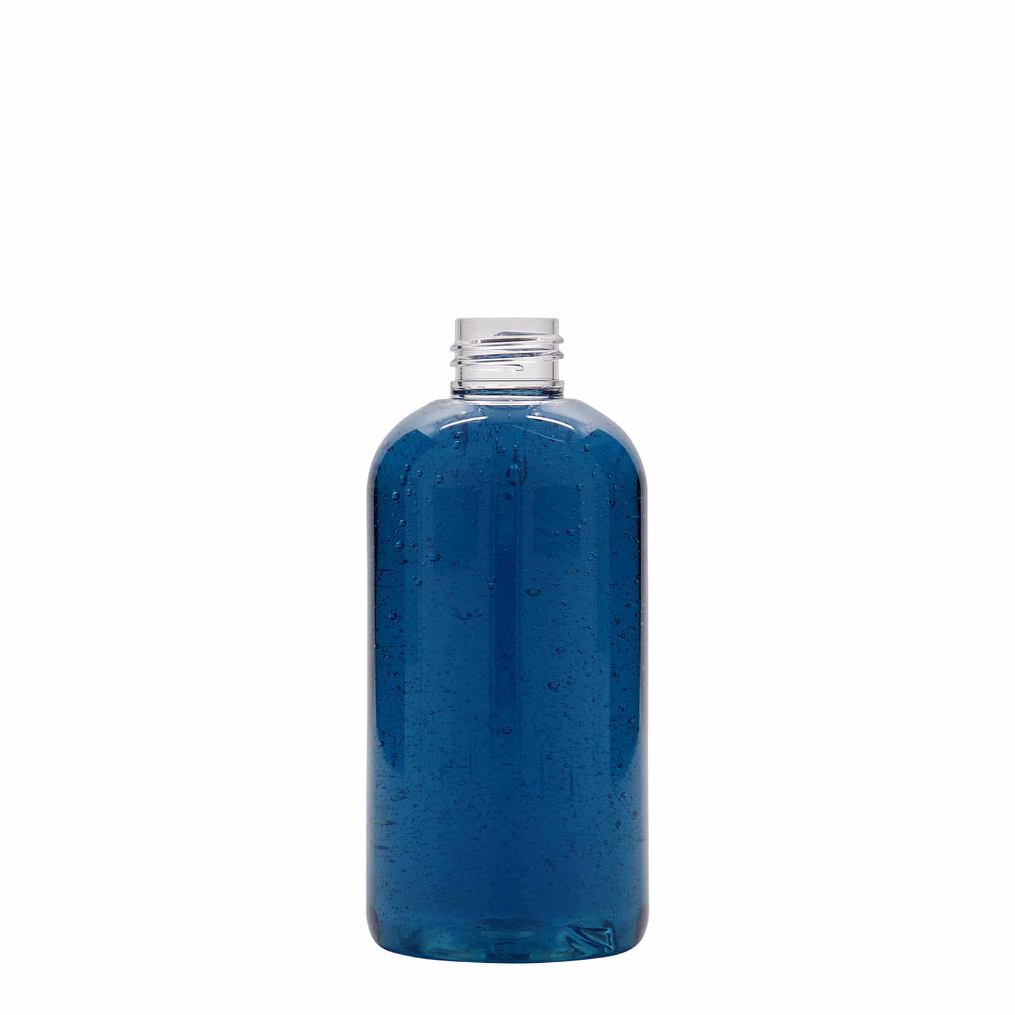 250 ml PET fľaša „Boston“, plast, hrdlo: GPI 24/410
