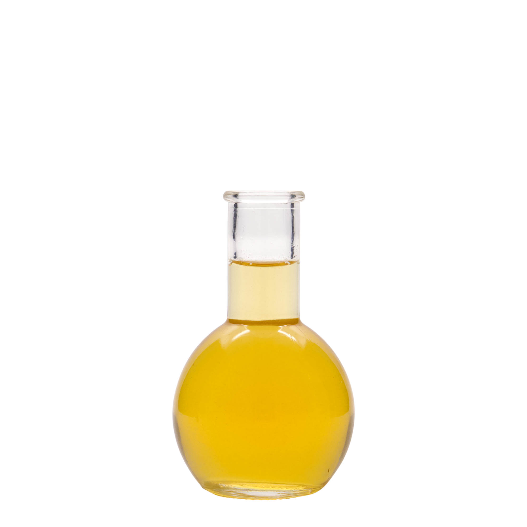 100 ml sklenená fľaša 'Tulipano', hrdlo: korok