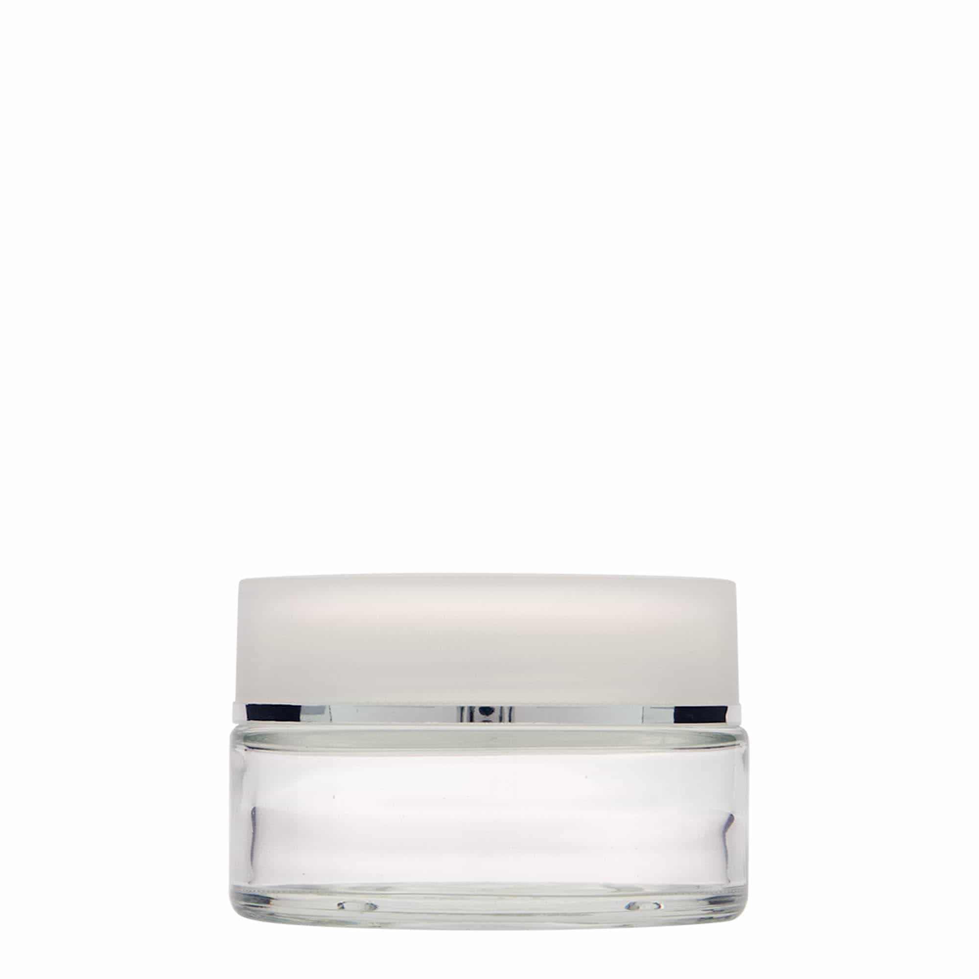 100 ml téglik „Clear Edition“, sklený, hrdlo: skrutkovací uzáver