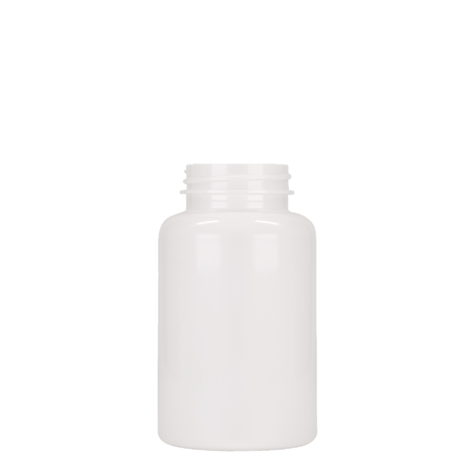 250 ml PET Packer, plast, biela farba, hrdlo: GPI 45/400 250 ml PET Packer, plast, biela farba, hrdlo: GPI 45/400