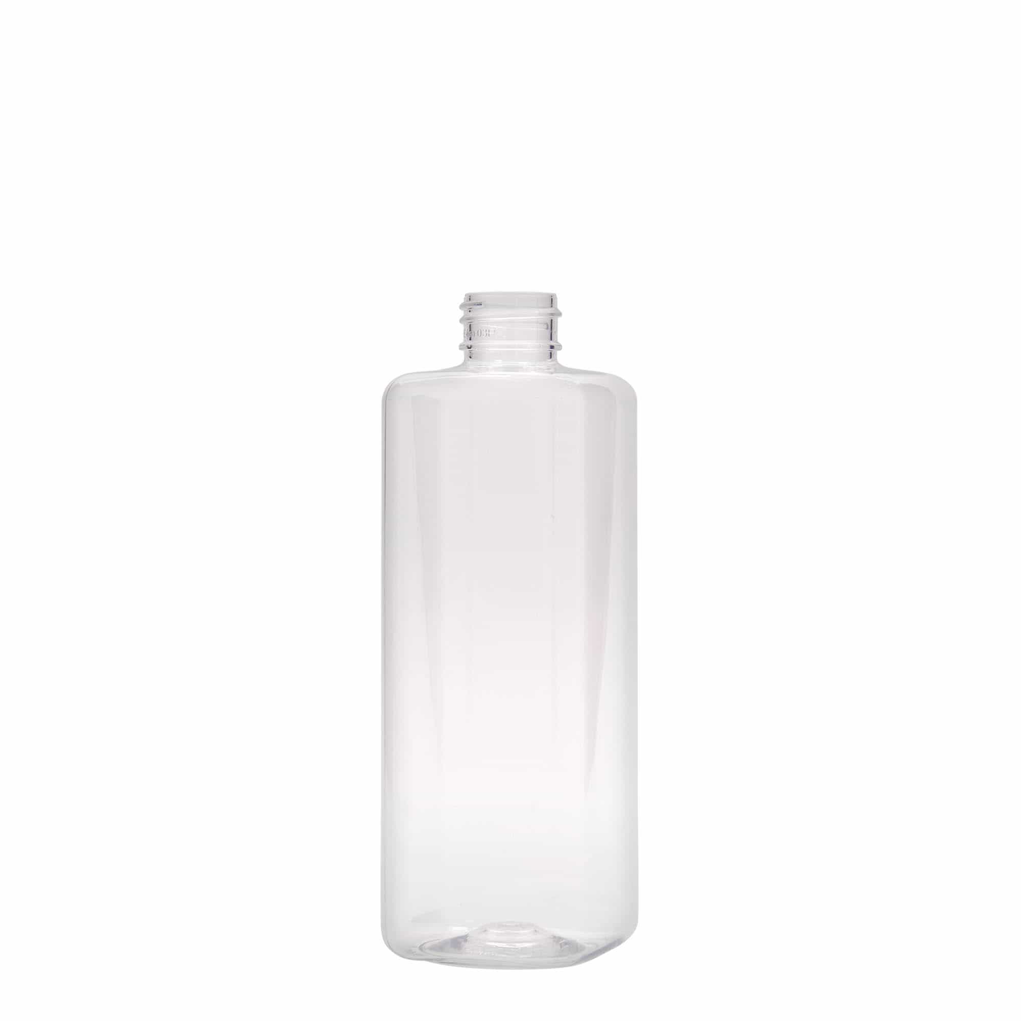300 ml PET fľaša „Karl“, štvorcová, plast, hrdlo: GPI 24/410