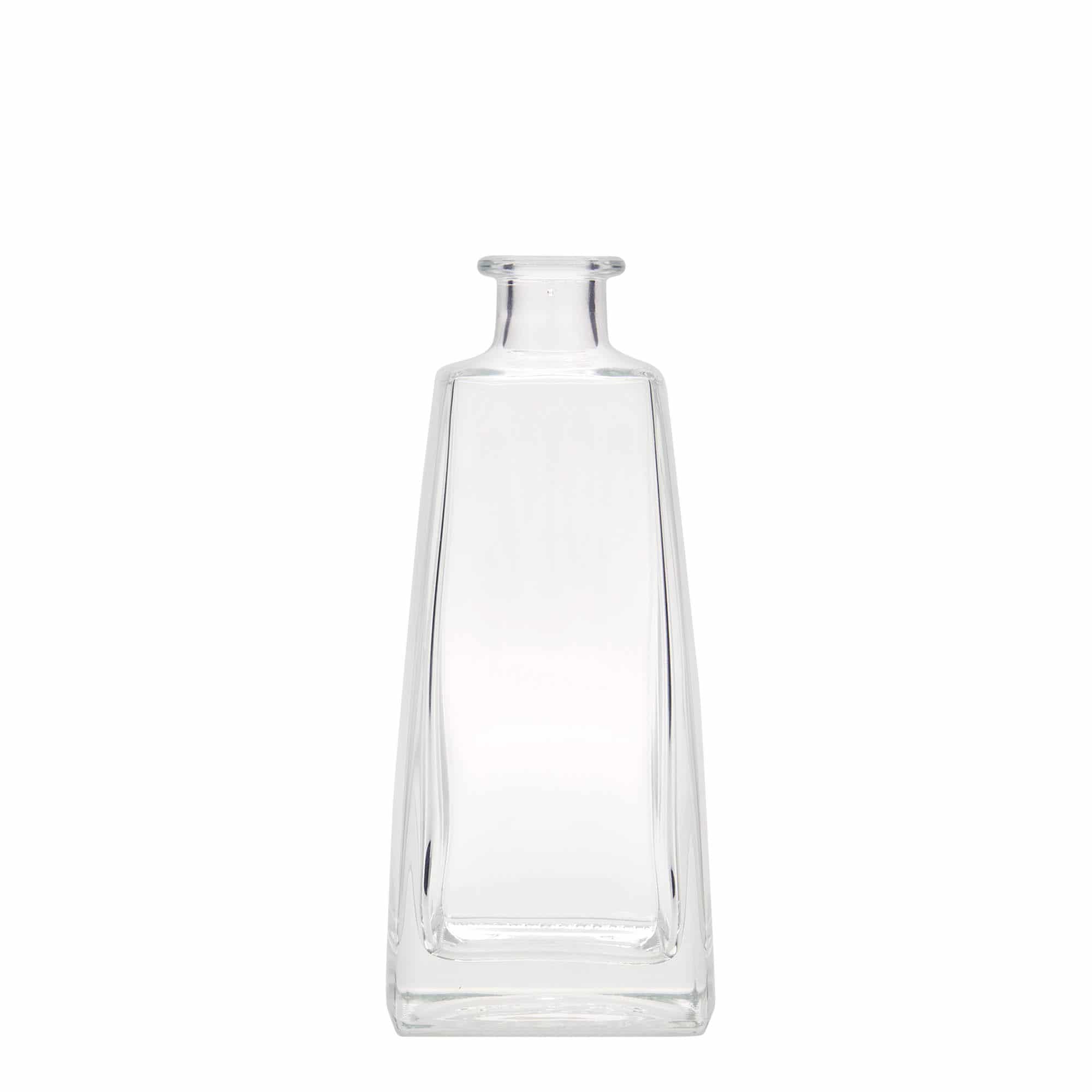 350 ml sklená fľaša „Timmy“, obdĺžniková, hrdlo: korok