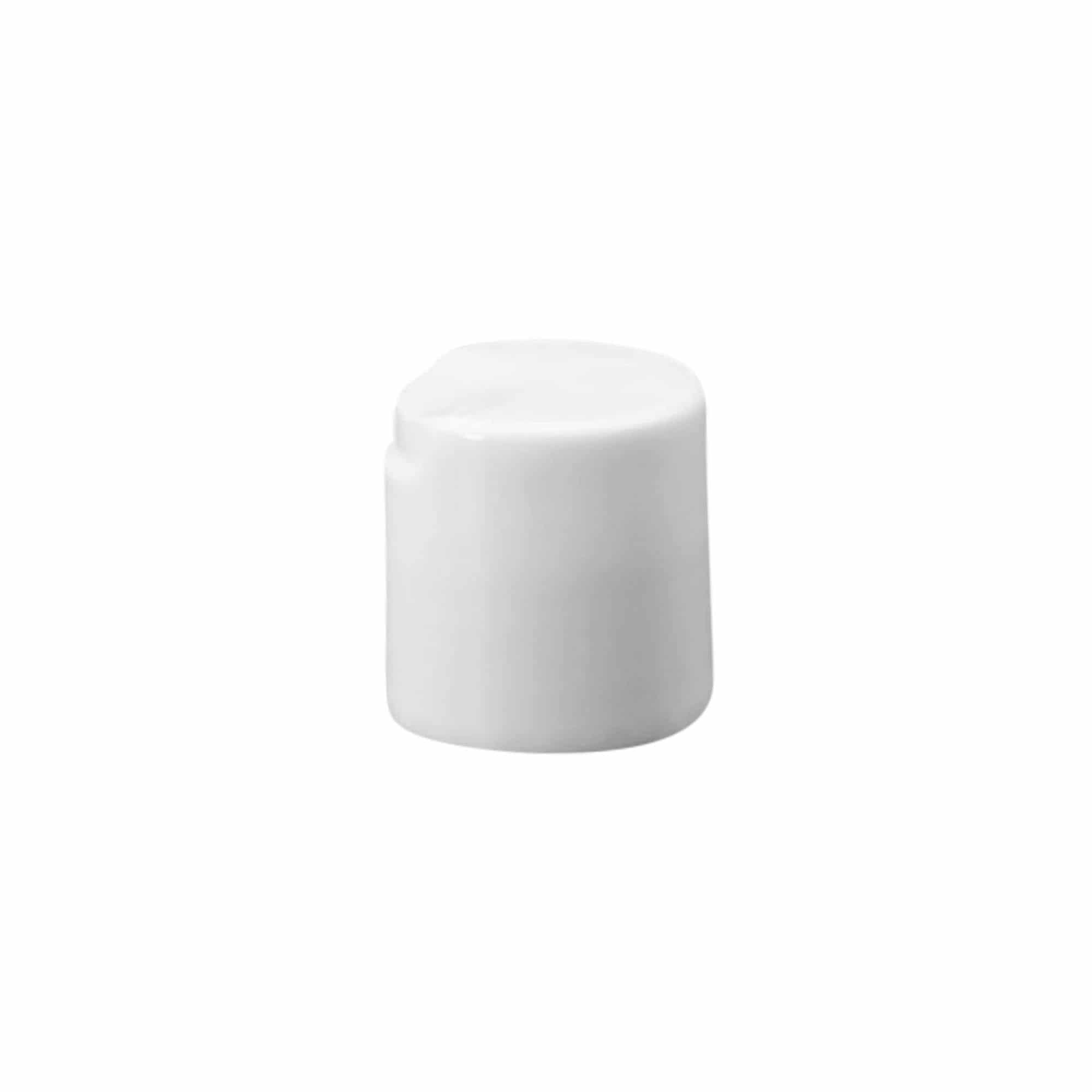 Skrutkovací uzáver Disc Top, PP plast, biela farba, pre hrdlo: 24/410 Skrutkovací uzáver Disc Top, PP plast, biela farba, pre hrdlo: 24/410