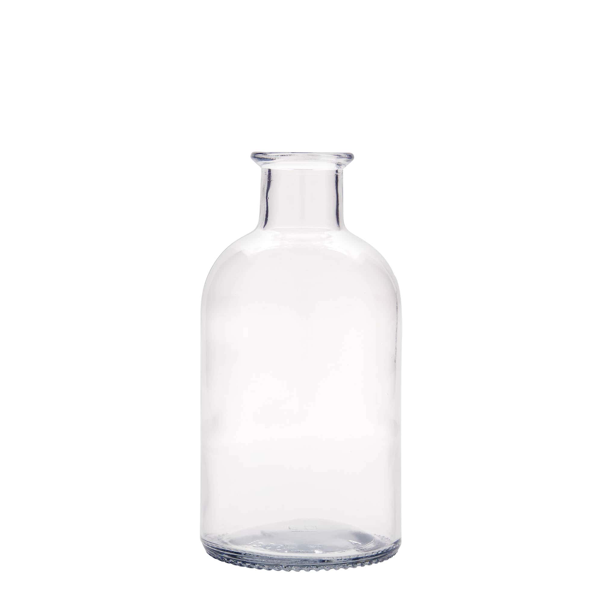 500 ml sklená fľaša lekárnik „Italia“, hrdlo: korok 500 ml sklená fľaša lekárnik „Italia“, hrdlo: korok