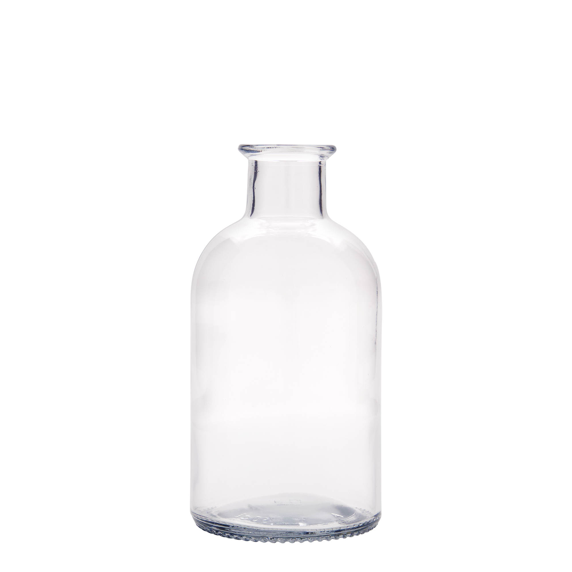 500 ml sklenená fľaša lekárnik 'Italia', hrdlo: korok 500 ml sklenená fľaša lekárnik 'Italia', hrdlo: korok