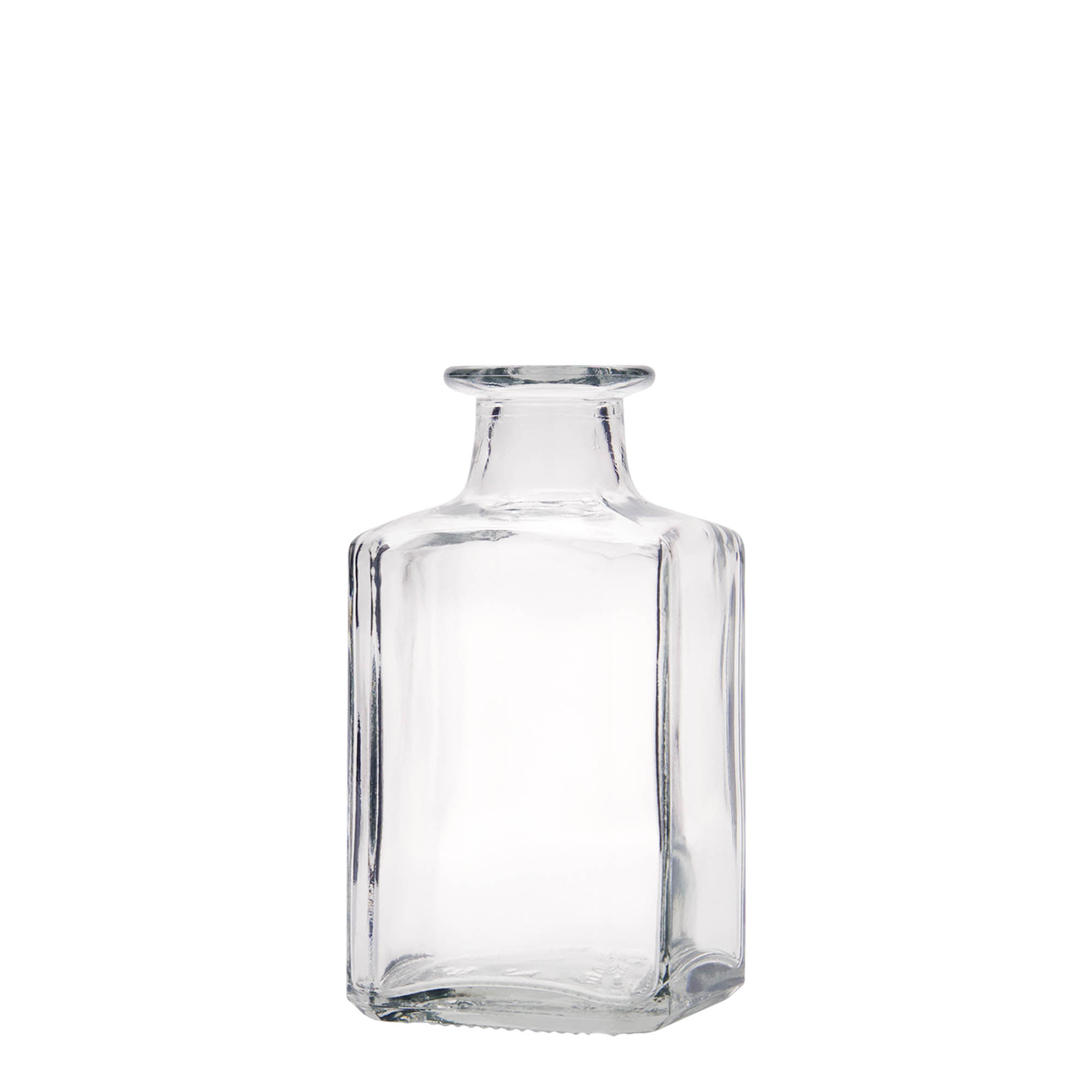 250 ml sklenená fľaša 'Torben', štvorcová, hrdlo: korok