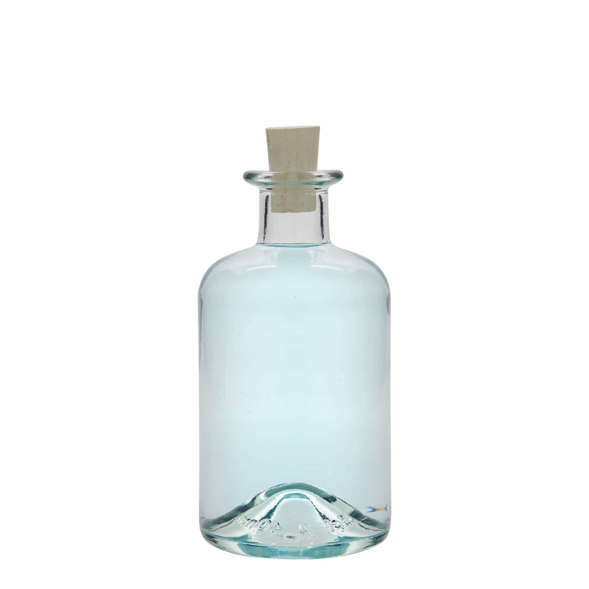 350 ml sklená fľaša lekárnická, hrdlo: korok