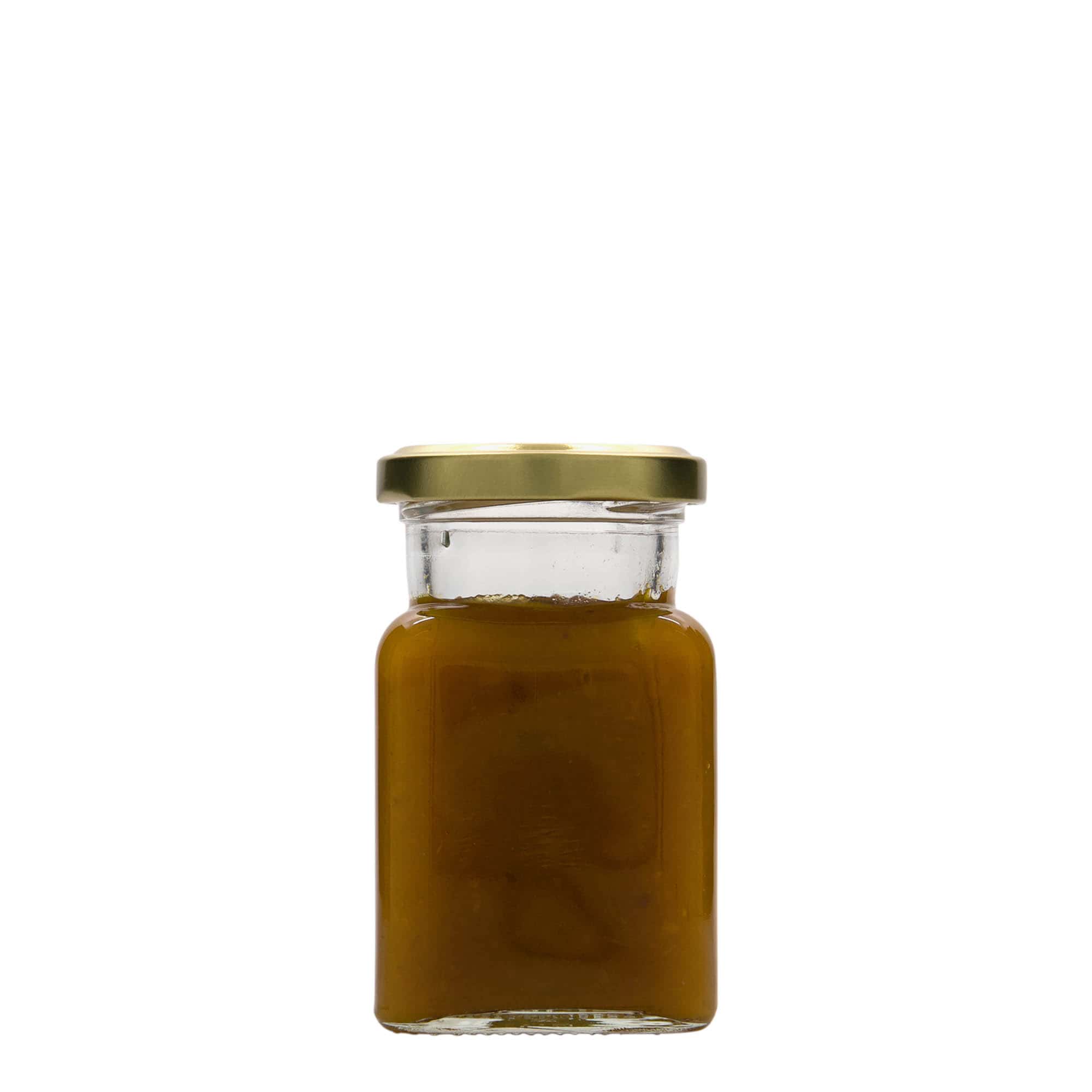 150 ml štvorcová fľaša, hrdlo: Twist-Off (TO 53)