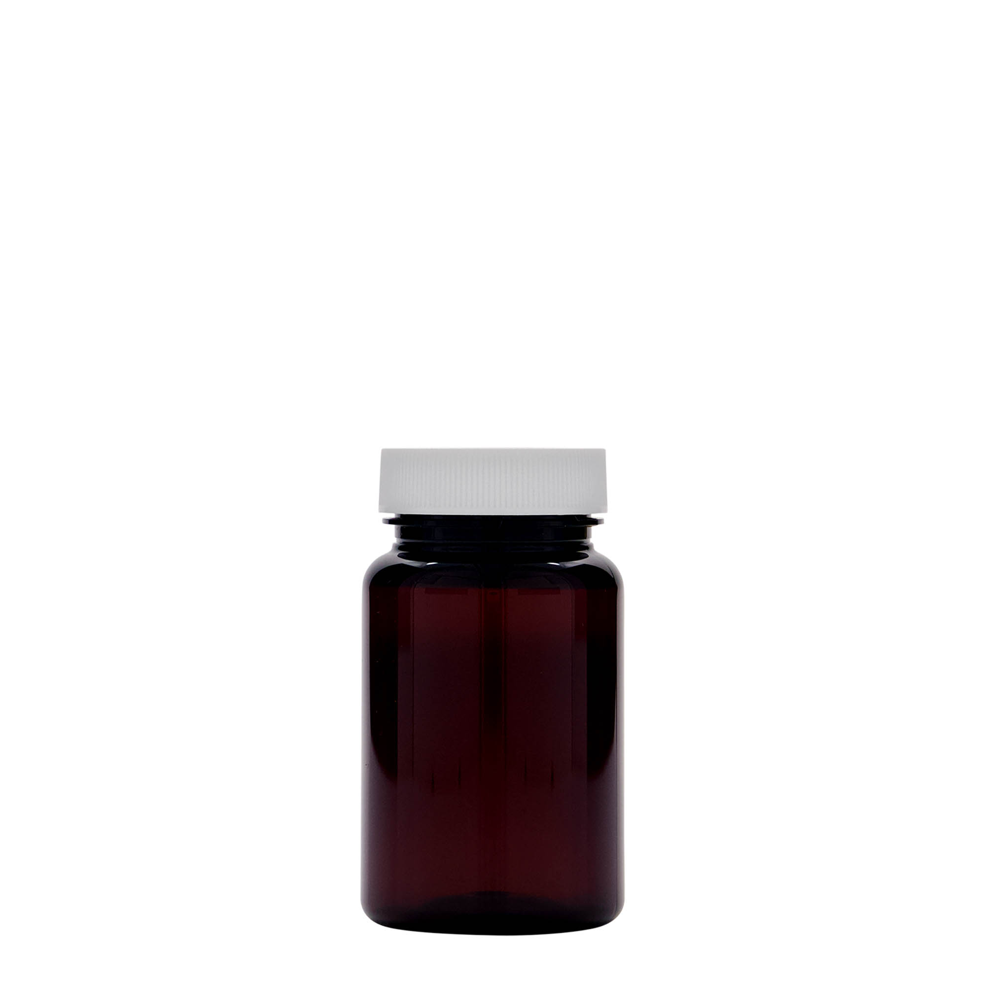 75 ml PET Packer, plast, hnedá farba, hrdlo: GPI 38/400