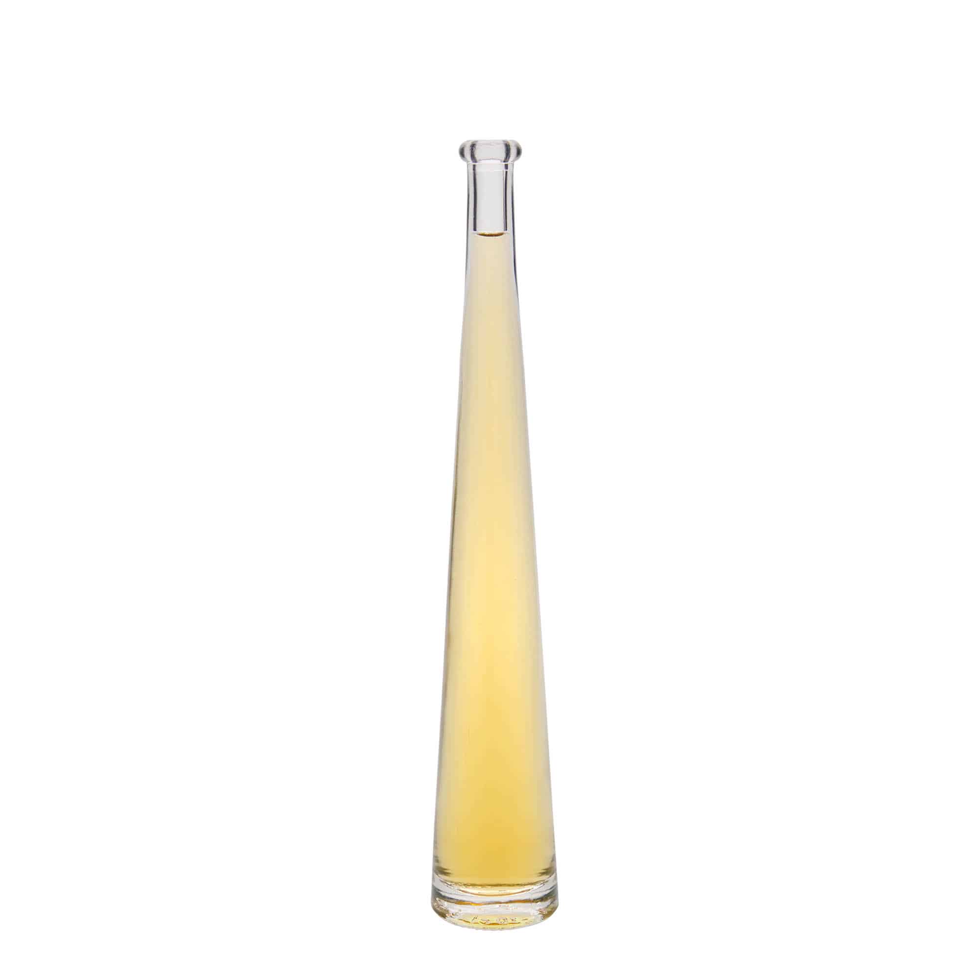 100 ml sklená fľaša „Dama Rondo“, hrdlo: korok