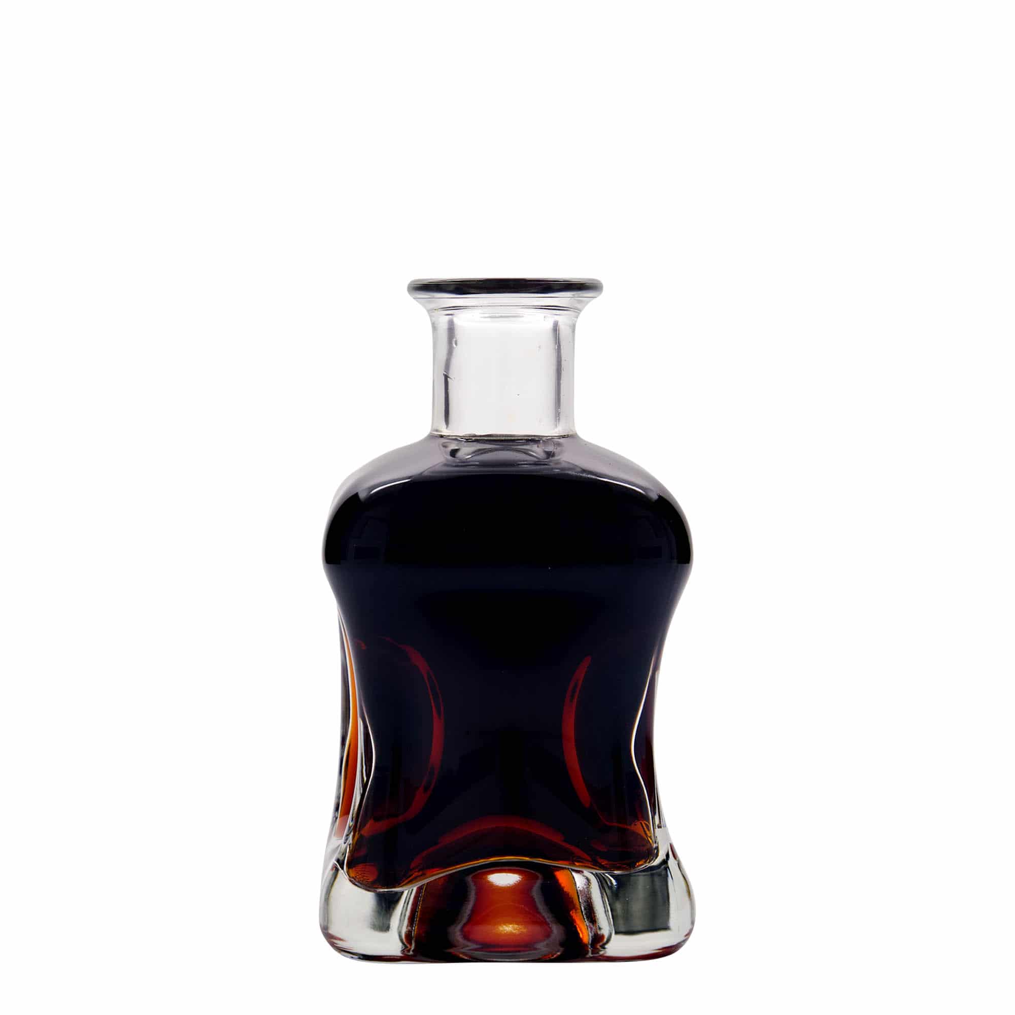 350 ml sklená fľaša „Dublin“, štvorcová, hrdlo: korok