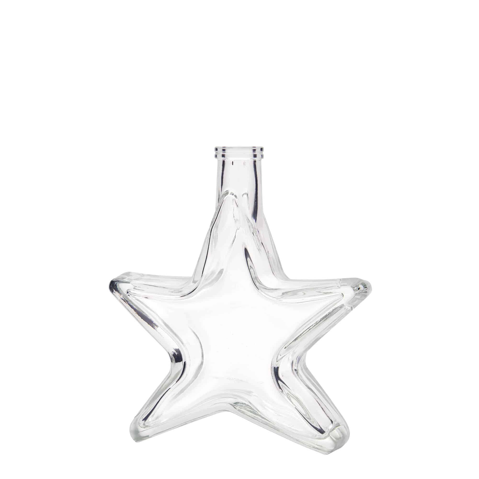 200 ml sklená fľaša „Hviezda“, hrdlo: korok