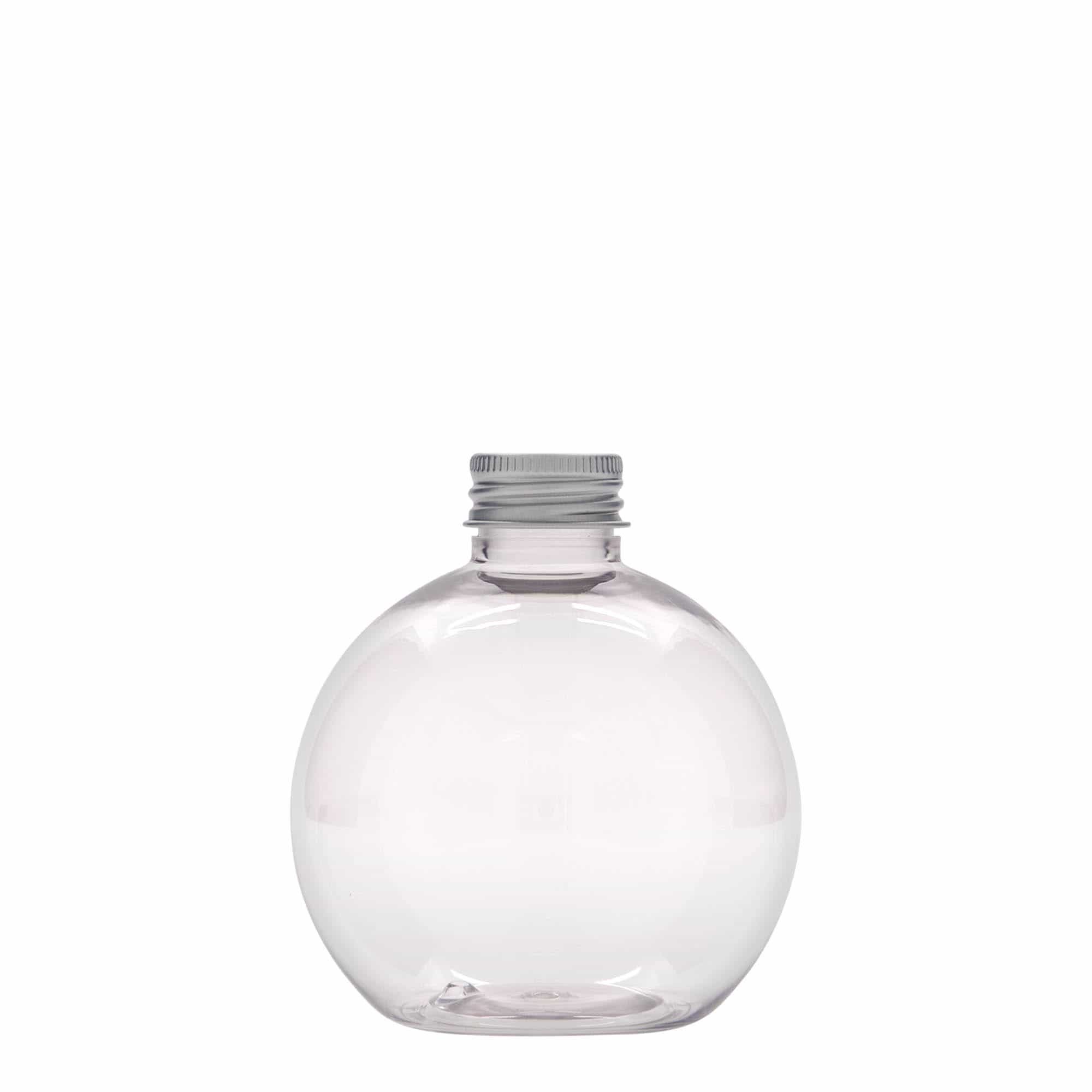 250 ml PET fľaša „Perry“, okrúhla, plast, hrdlo: GPI 24/410 250 ml PET fľaša „Perry“, okrúhla, plast, hrdlo: GPI 24/410