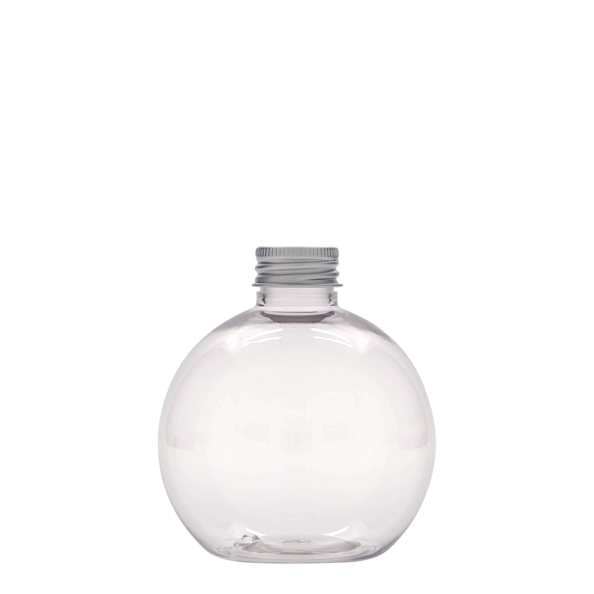 250 ml PET fľaša 'Perry', okrúhla, plast, hrdlo: 24/410 250 ml PET fľaša 'Perry', okrúhla, plast, hrdlo: 24/410