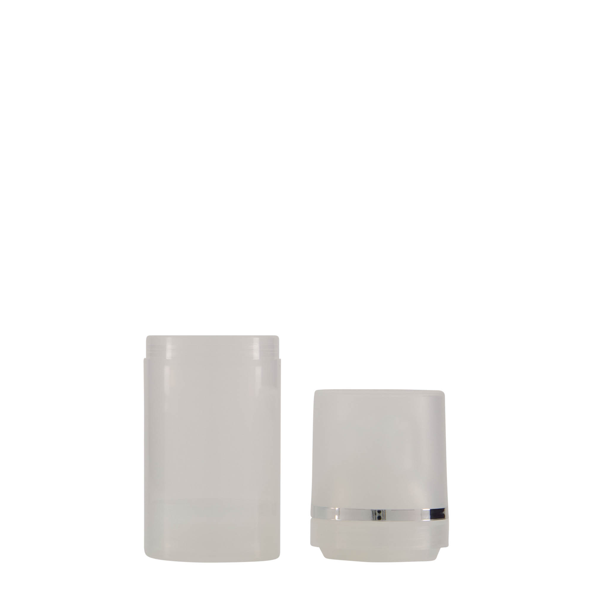 30 ml bezvzduchový dávkovač 'Mezzo', PP-plast, prírodný 30 ml bezvzduchový dávkovač 'Mezzo', PP-plast, prírodný