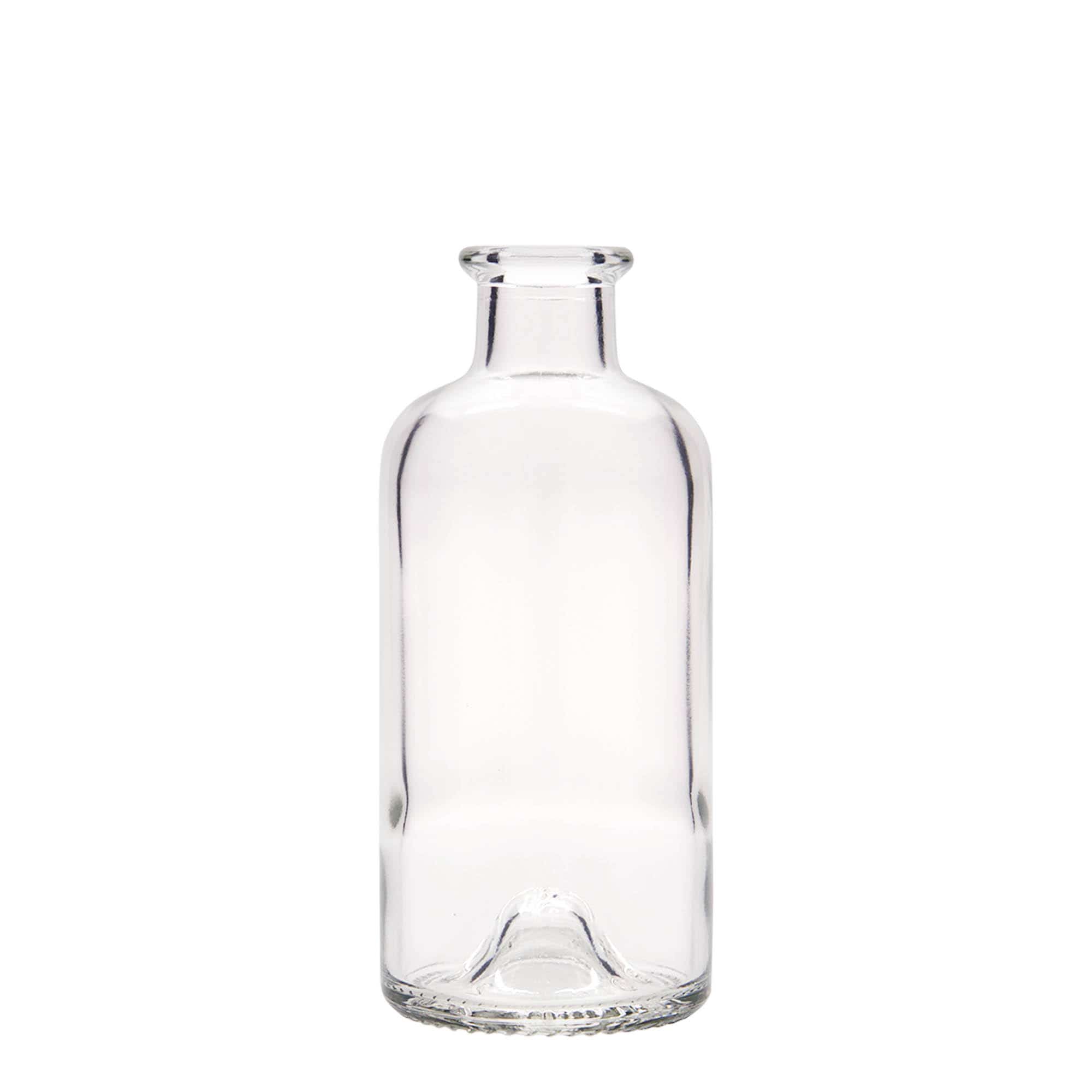 200 ml sklená fľaša lekárnická, hrdlo: korok 200 ml sklená fľaša lekárnická, hrdlo: korok
