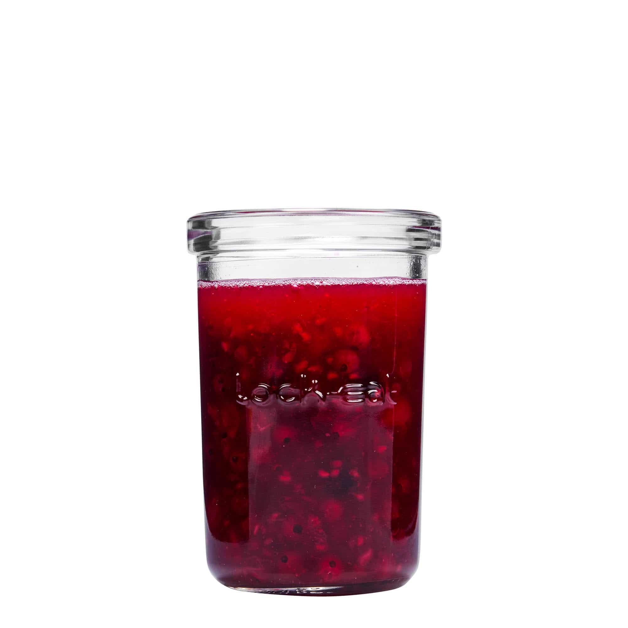 350 ml pohár so strmeňovým uzáverom „Lock-Eat“, hrdlo: strmeňový uzáver