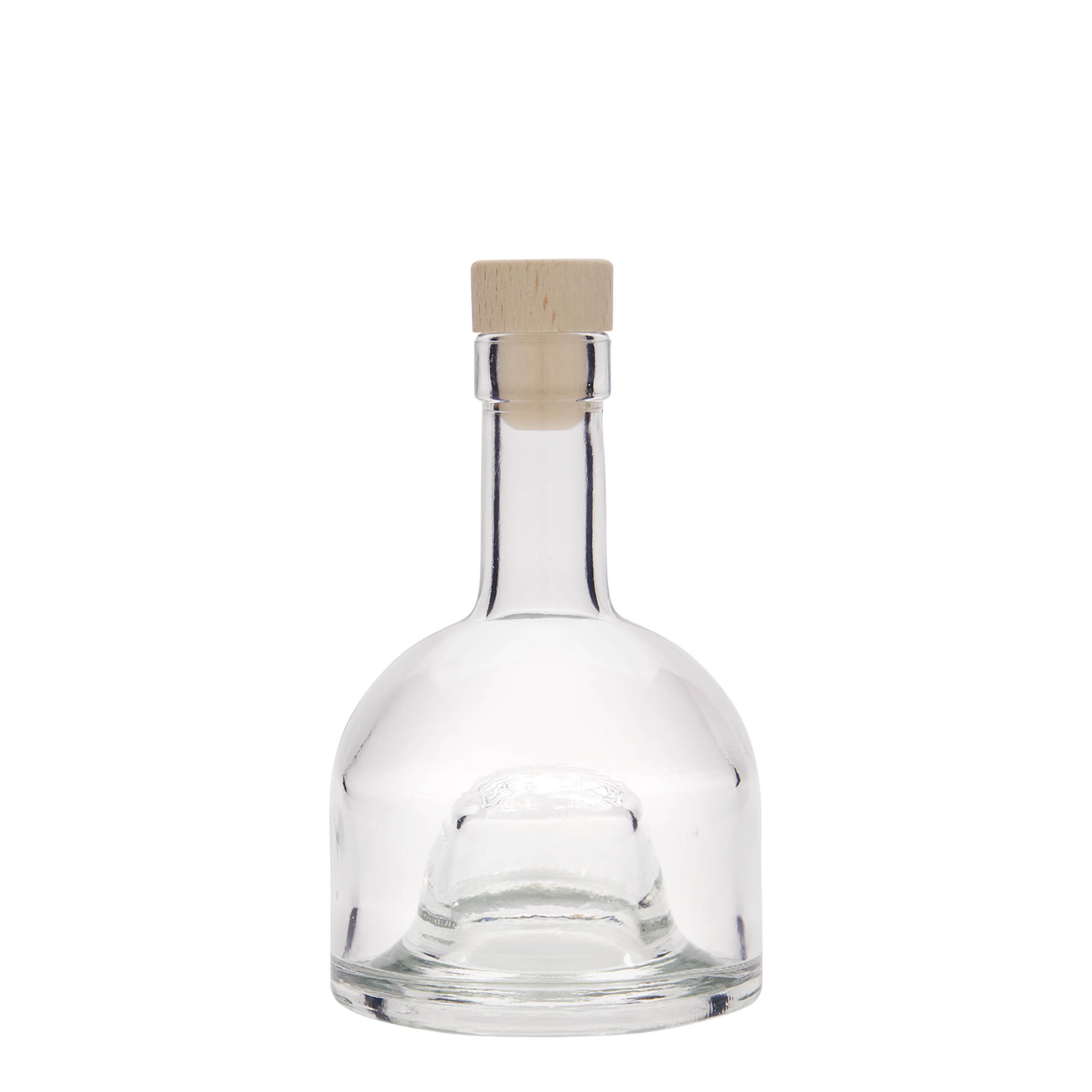 200 ml sklenená fľaša 'Kato', hrdlo: korok