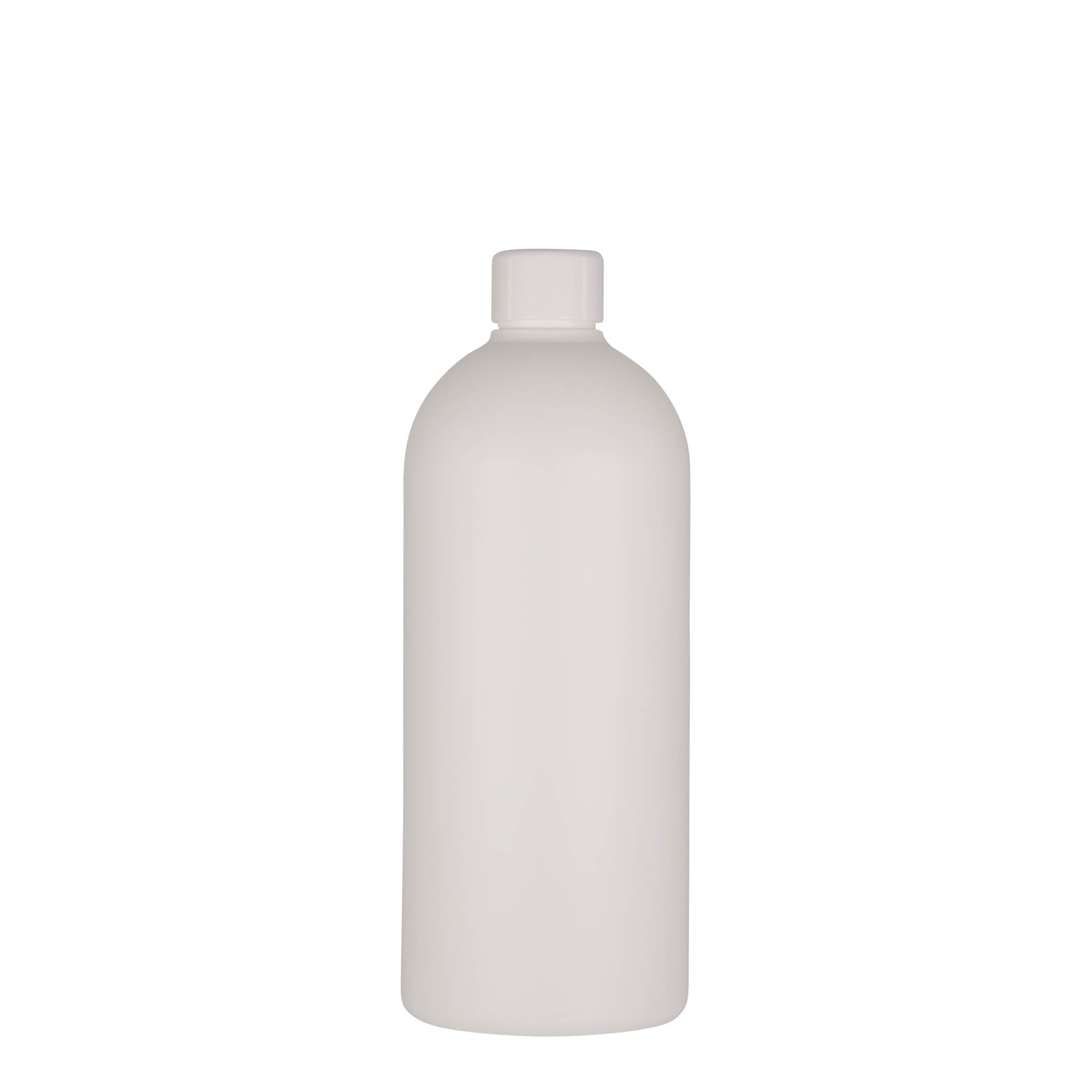 500 ml plastová fľaša 'Tuffy', HDPE, biela, hrdlo: 24/410