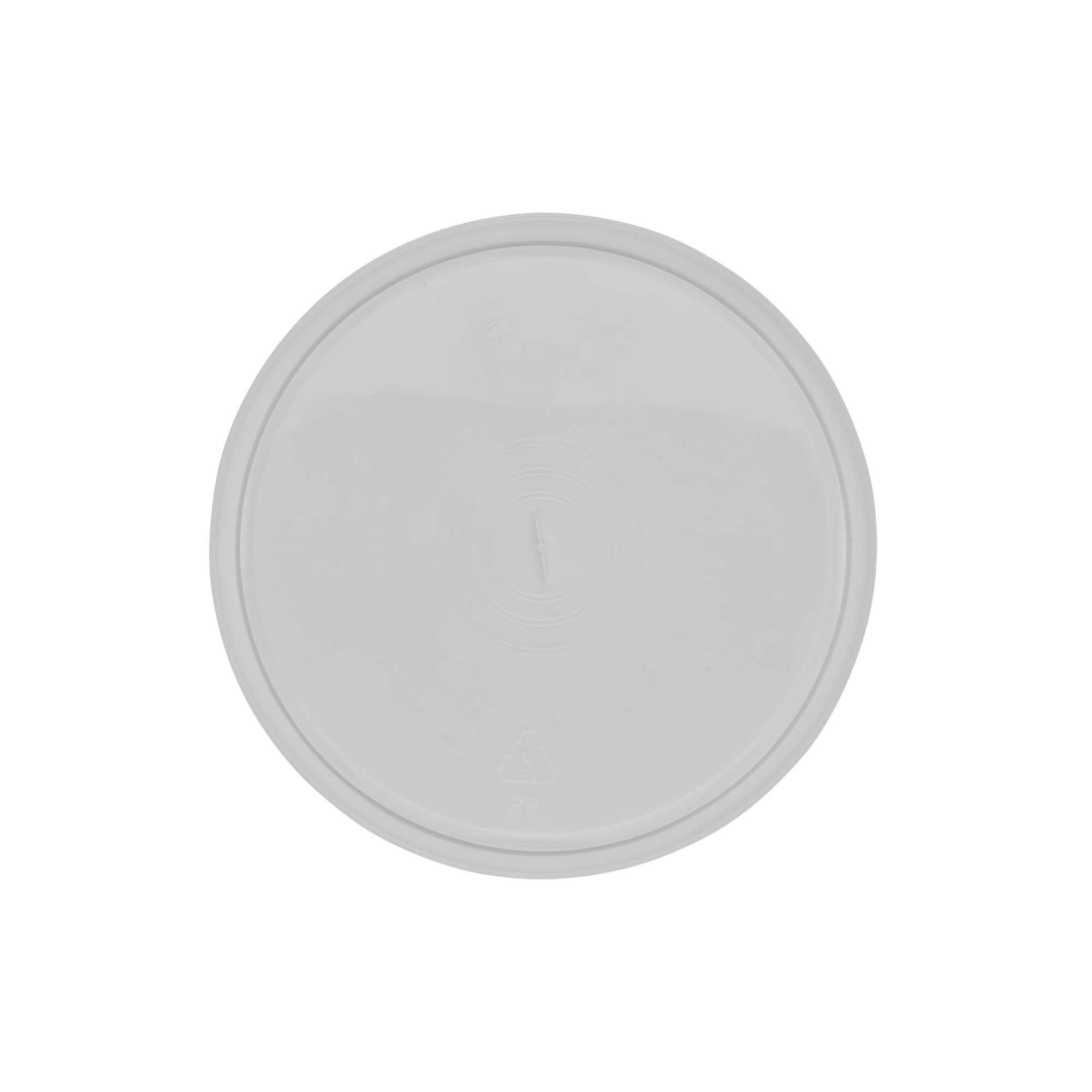 Veko pre 1,8 l vedierko, PP plast, biela farba