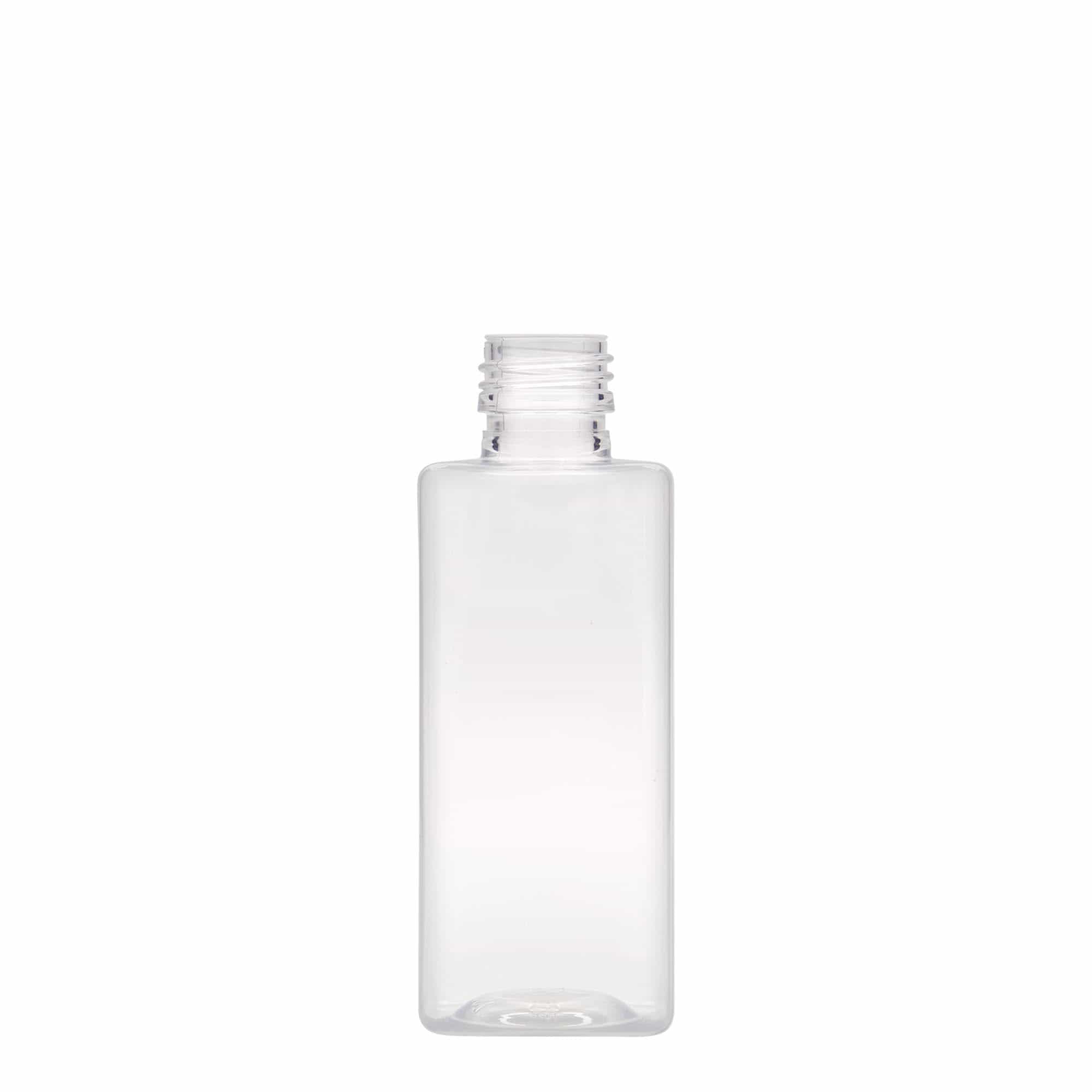 250 ml PET fľaša „Karl“, štvorcová, plast, hrdlo: PP 28 250 ml PET fľaša „Karl“, štvorcová, plast, hrdlo: PP 28