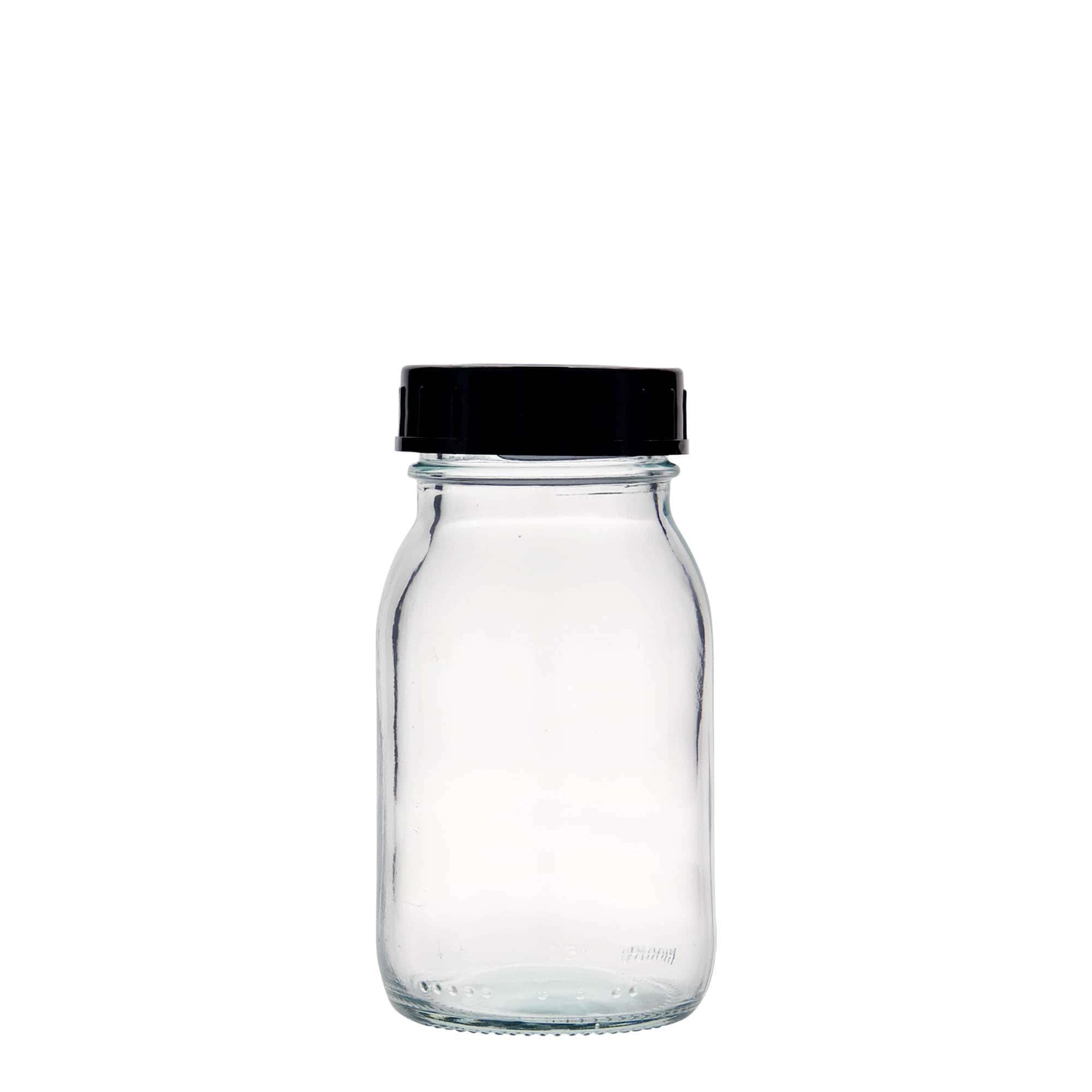 150 ml širokouhĺové sklo, hrdlo: DIN 45
