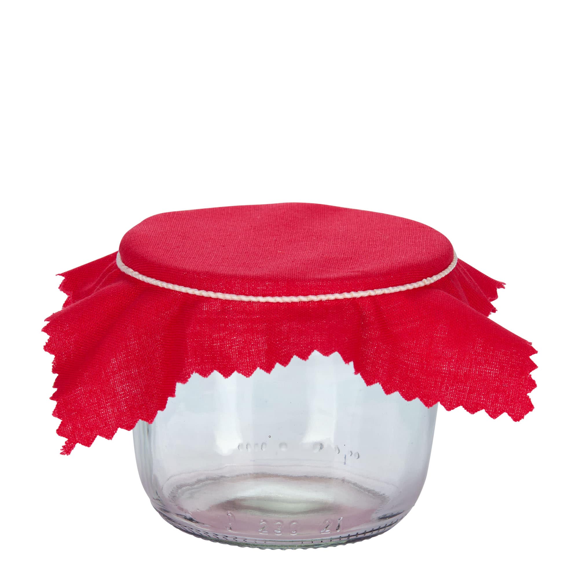 Textilné podložky 12x12, štvorcové, textilné, červené, hrdlo: TO38-TO53 Textilné podložky 12x12, štvorcové, textilné, červené, hrdlo: TO38-TO53