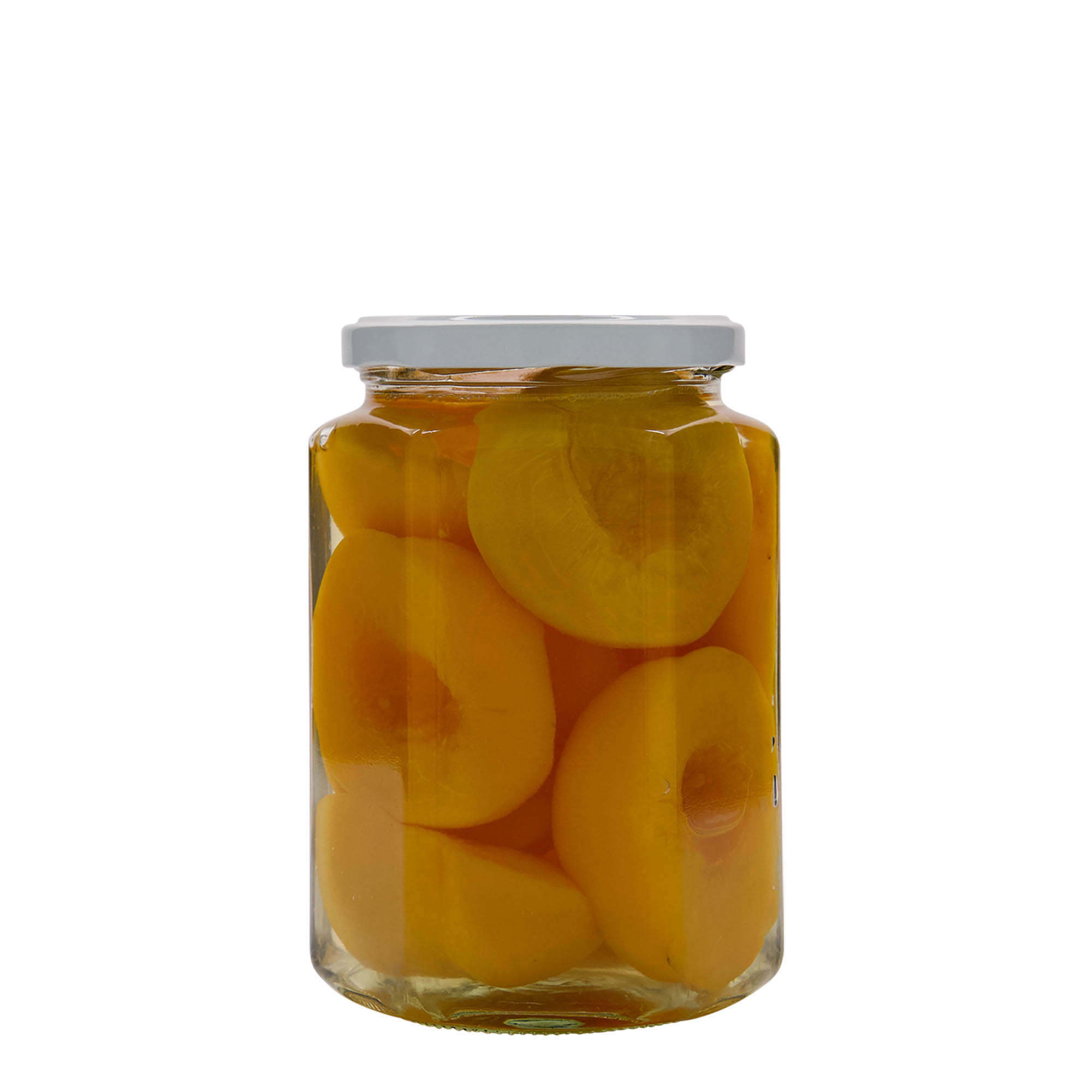 770 ml šesťhranná sklenená nádoba, hrdlo: Twist-Off (TO 82) 770 ml šesťhranná sklenená nádoba, hrdlo: Twist-Off (TO 82)