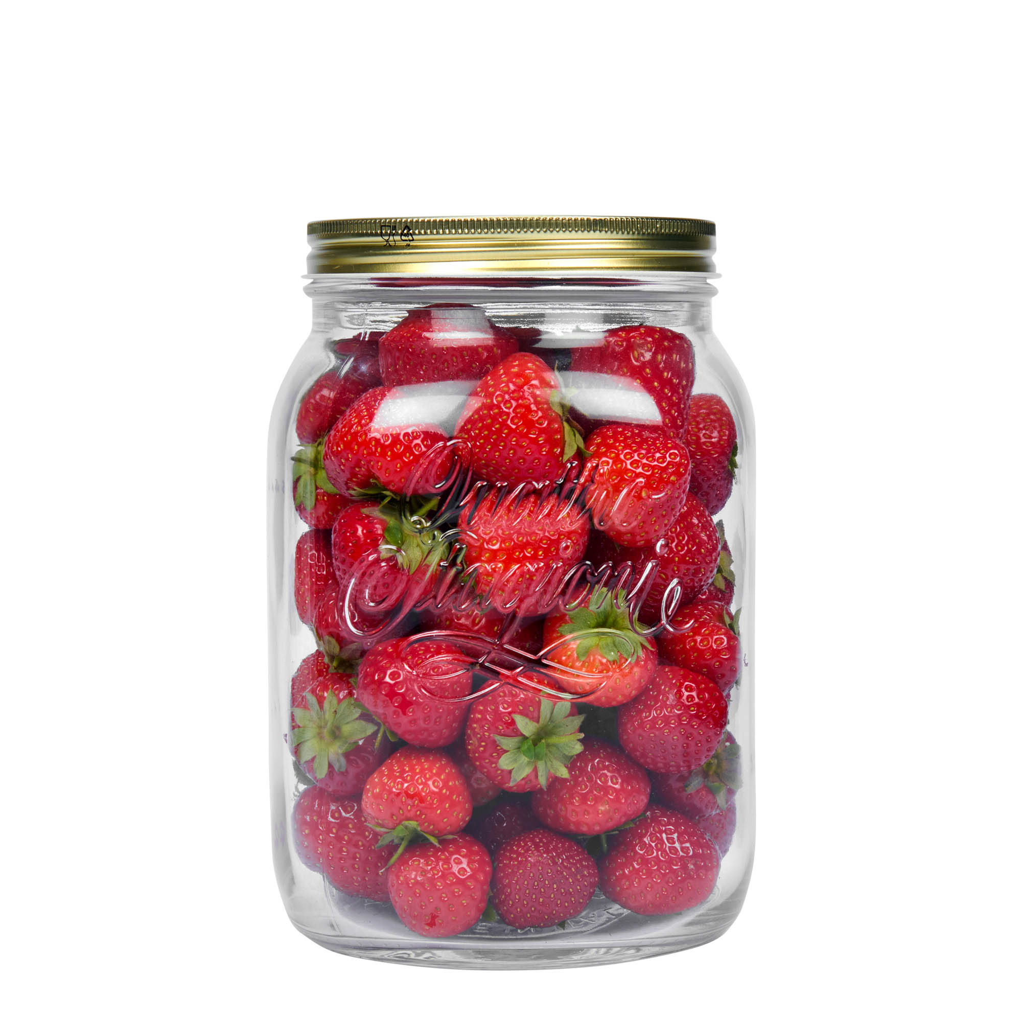 2 000 ml sklo 'Quattro Stagioni', hrdlo: závitové viečko 2 000 ml sklo 'Quattro Stagioni', hrdlo: závitové viečko