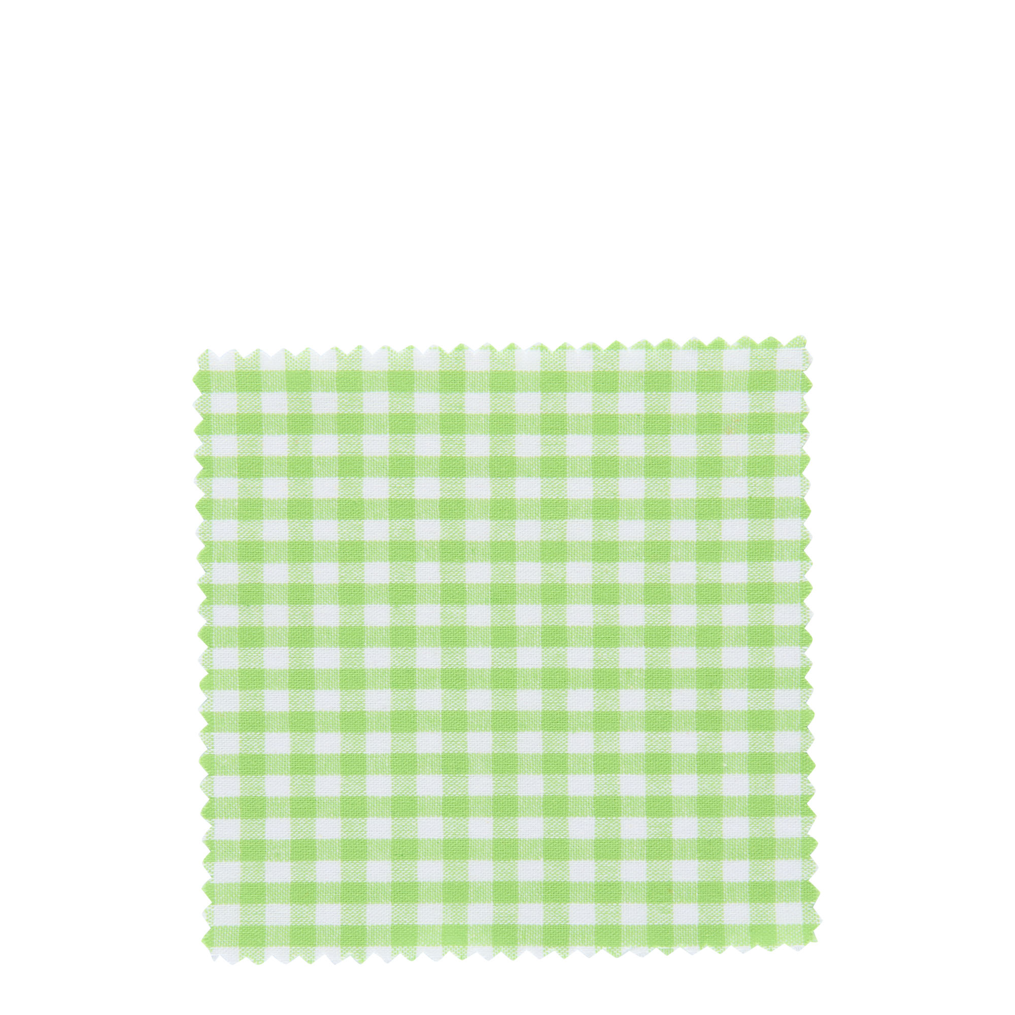 Kárované textilné prestieranie 12x12, štvorcové, svetlozelené, závit: TO38-TO53