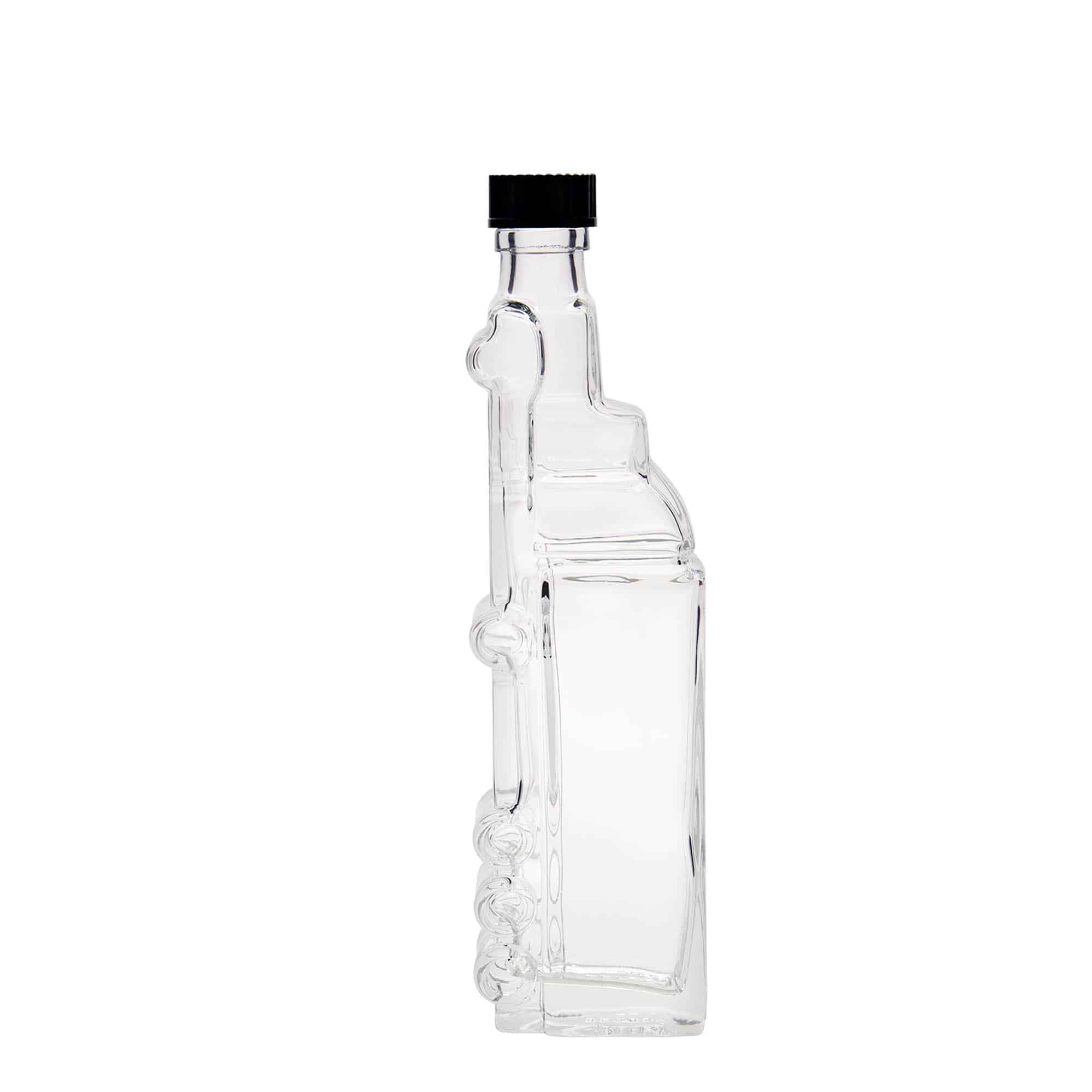 200 ml sklená fľaša „Kamión“, hrdlo: korok