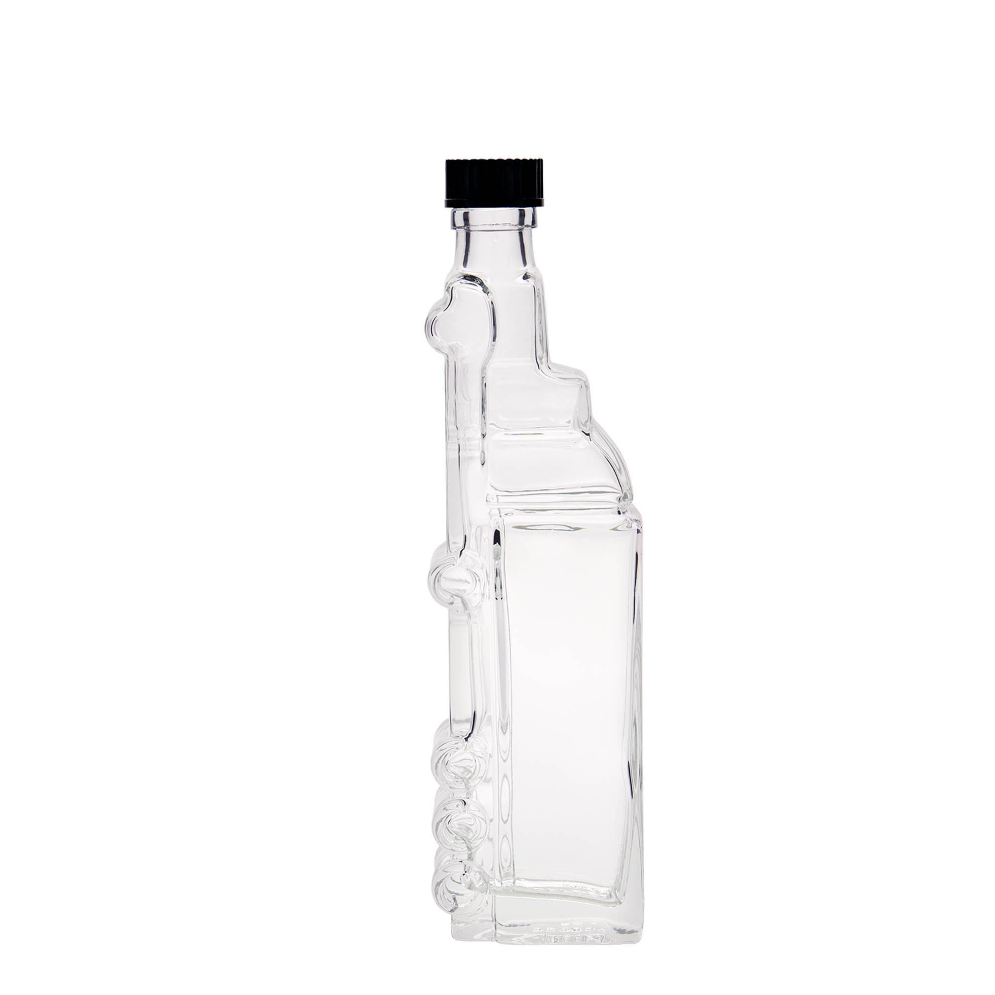 200 ml sklenená fľaša 'Truck', hrdlo: PP 25