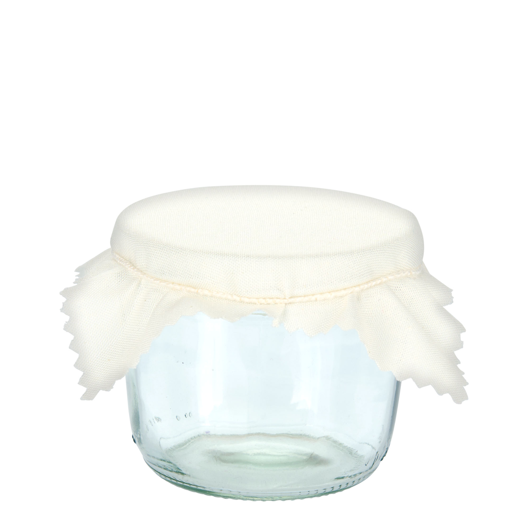 Látkové podložky 12x12, štvorcové, textilné, prírodné, hrdlo: TO38-TO53 Látkové podložky 12x12, štvorcové, textilné, prírodné, hrdlo: TO38-TO53