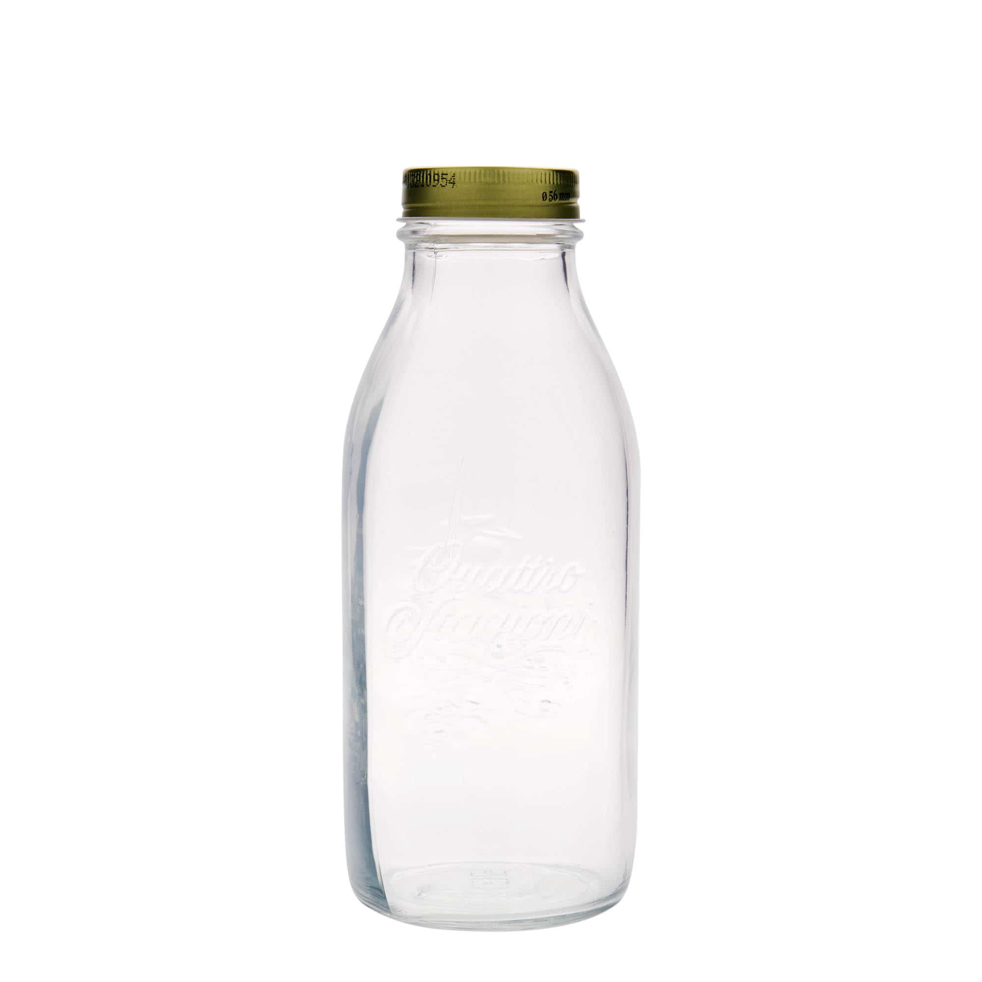 1 000 ml sklená fľaša „Quattro Stagioni“, hrdlo: skrutkovací uzáver