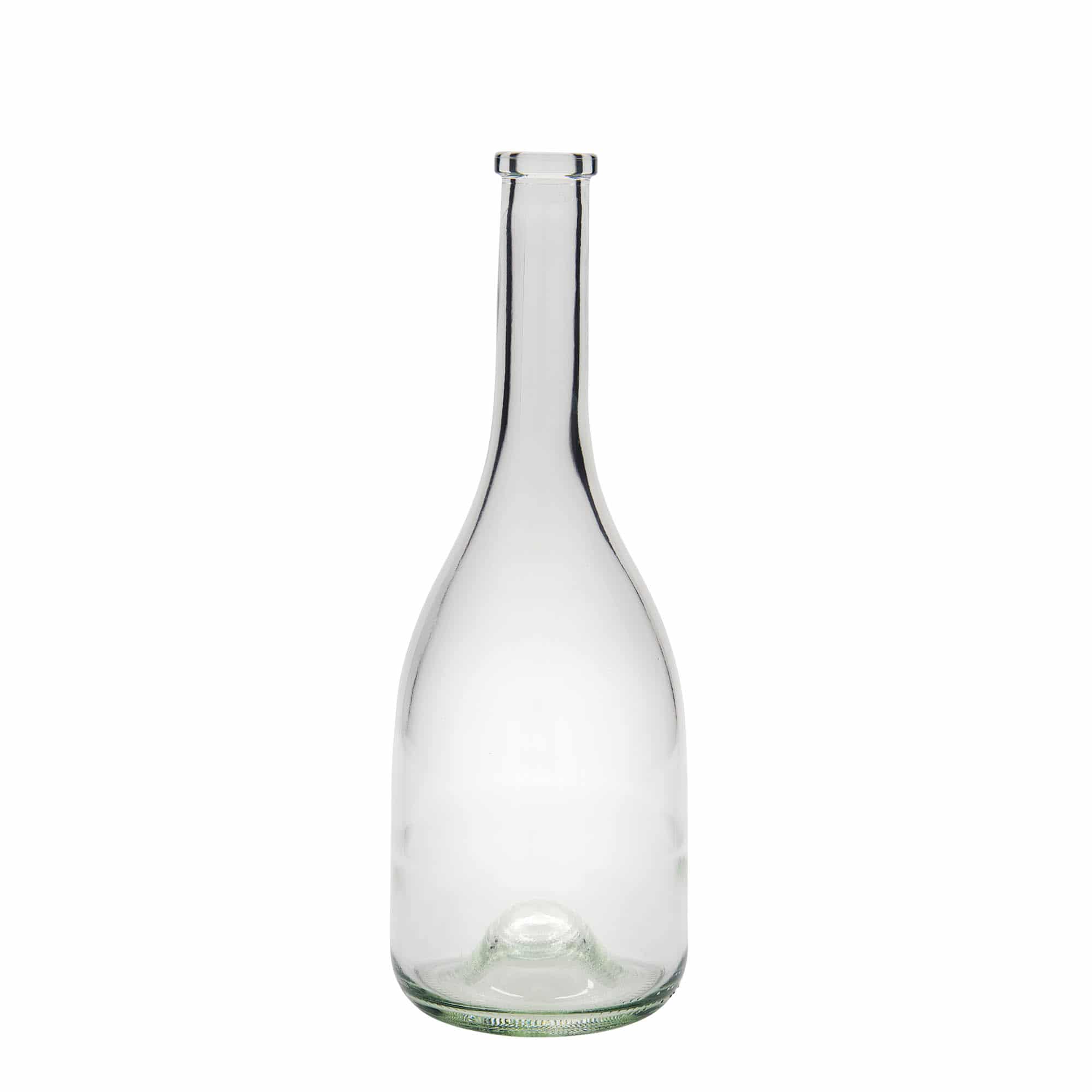 750 ml sklená fľaša „Rustica“, hrdlo: korok 750 ml sklená fľaša „Rustica“, hrdlo: korok
