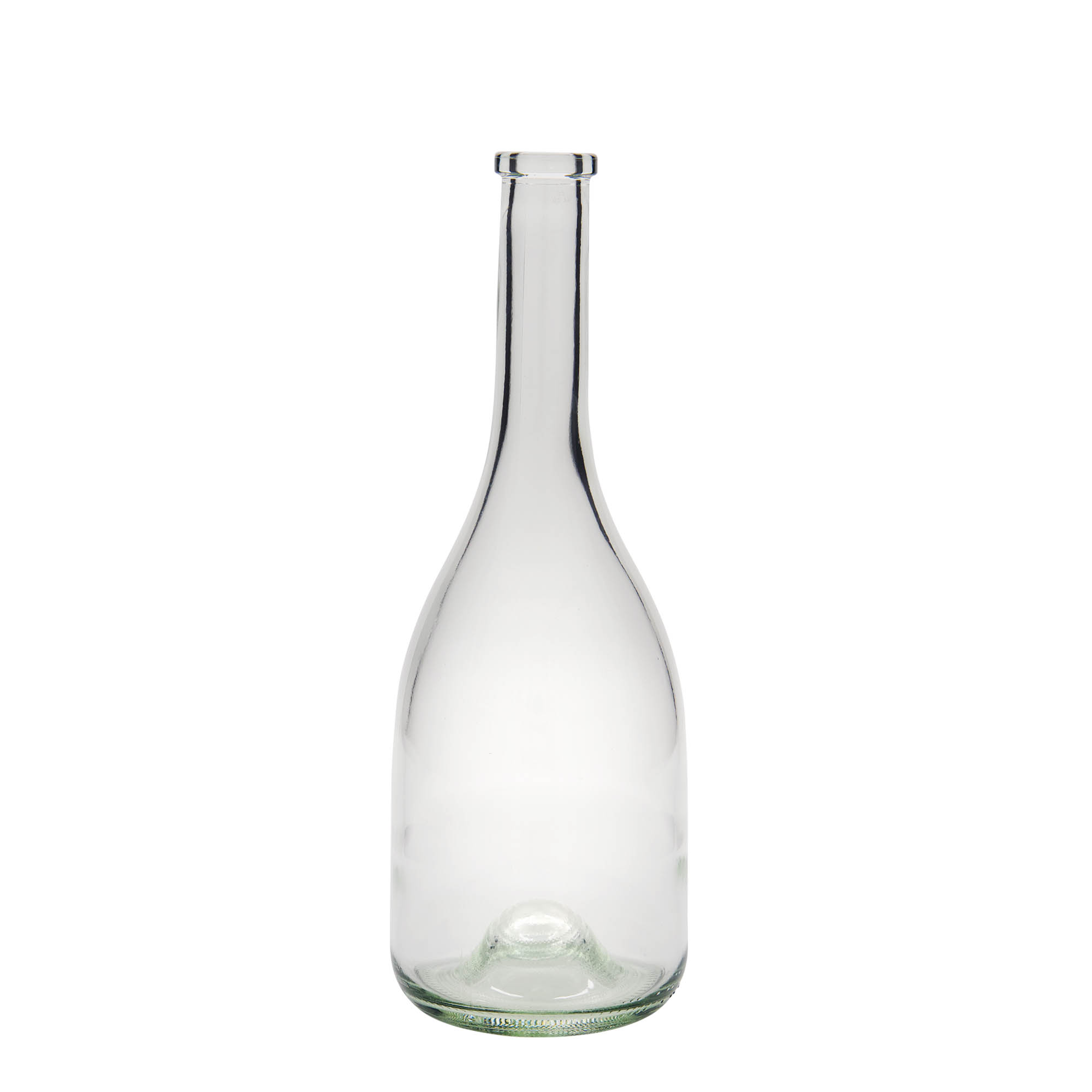 750 ml sklenená fľaša 'Rustica', hrdlo: korok