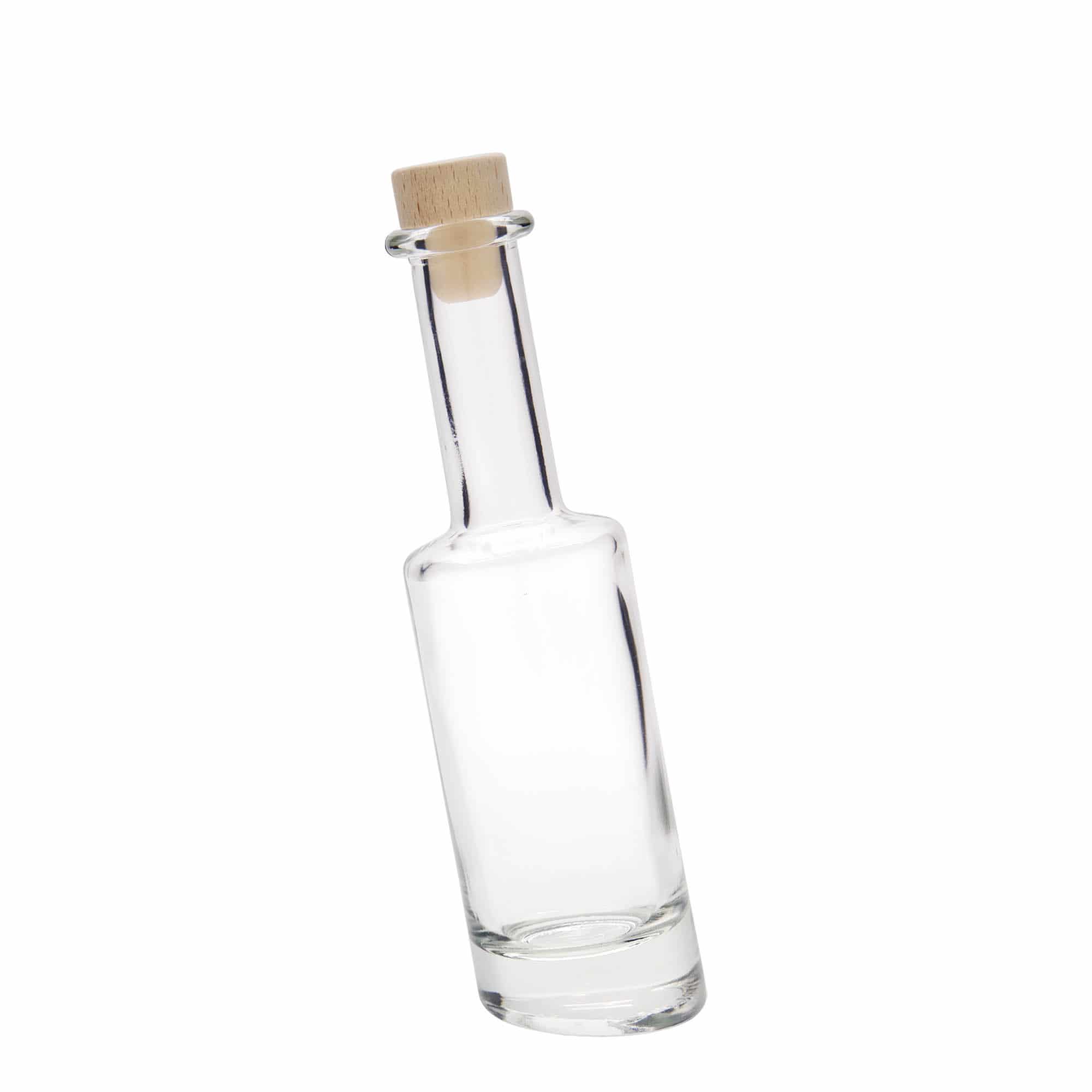 200 ml sklená fľaša „Bounty“, hrdlo: korok