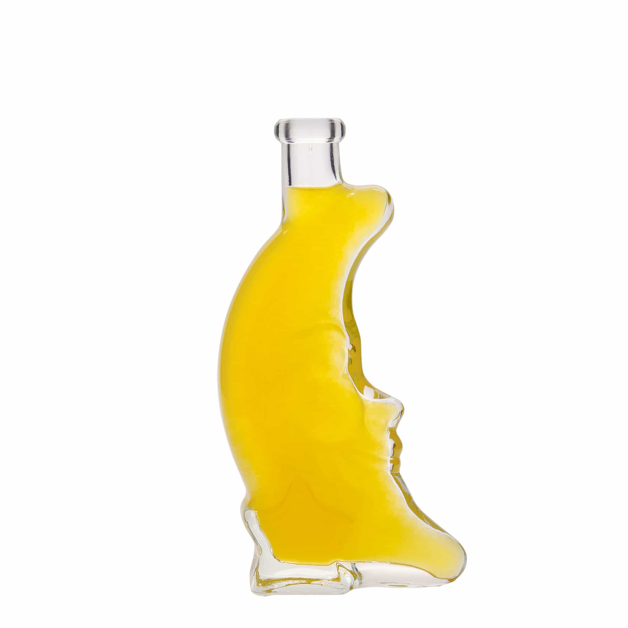 200 ml sklená fľaša „Mesiac“, hrdlo: korok