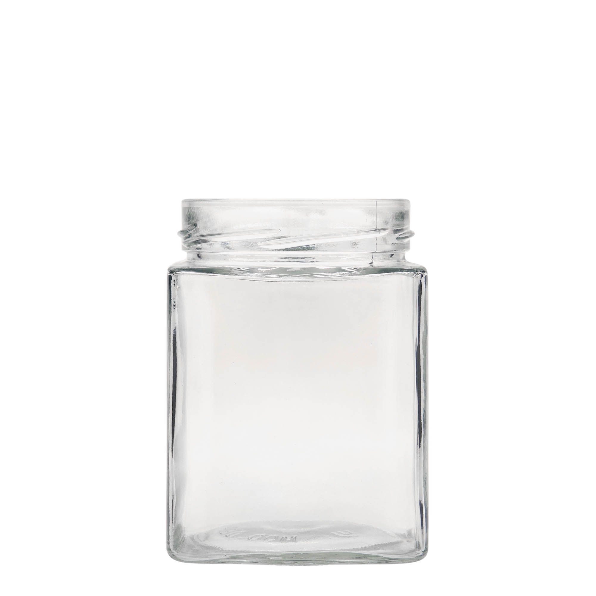 580 ml štvorcové sklo 'Ikarus', hrdlo: Deep-Twist-Off (DTO 82)